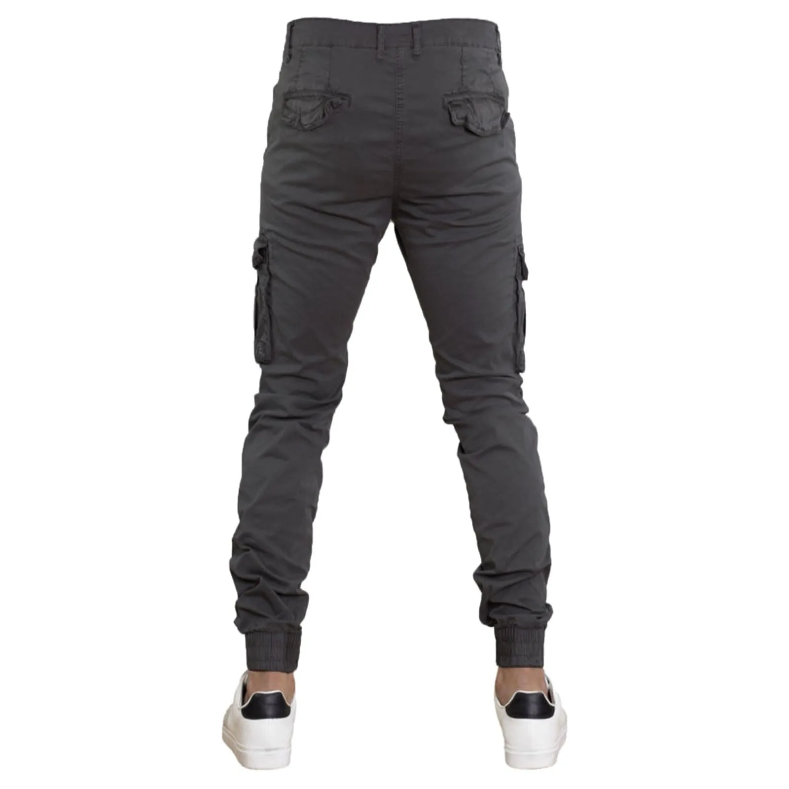 Toocool Pantaloni Cargo Militari Uomo in Cotone G6571 Grigio Taglia 52 - immagine 3