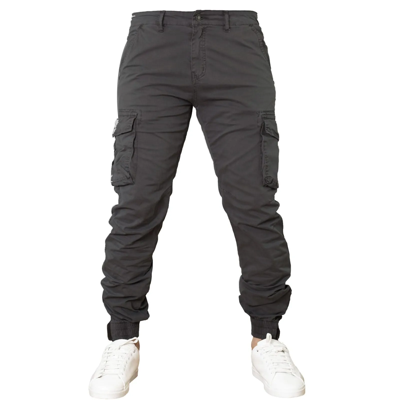 Toocool Pantaloni Cargo Militari Uomo in Cotone G6538/G6570 Grigio Taglia 54 - immagine 1