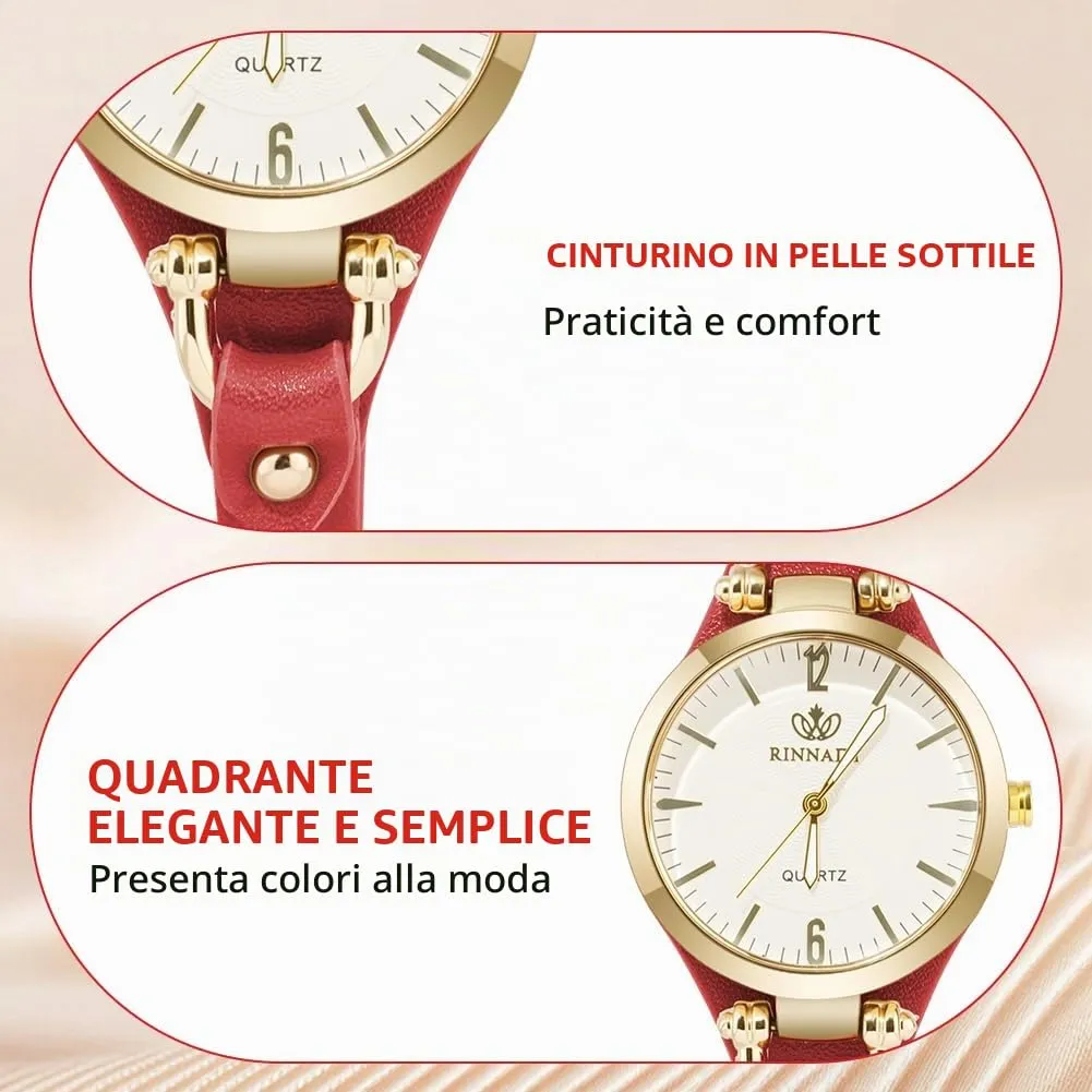OFFCUP Orologio Analogico al Quarzo da Donna - immagine 4