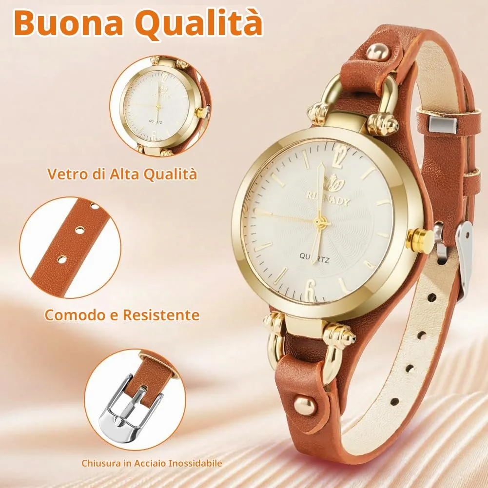 OFFCUP Orologio Analogico al Quarzo da Donna - immagine 3