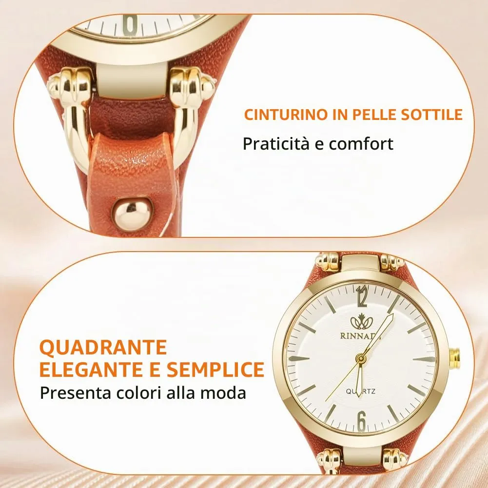 OFFCUP Orologio Analogico al Quarzo da Donna - immagine 4