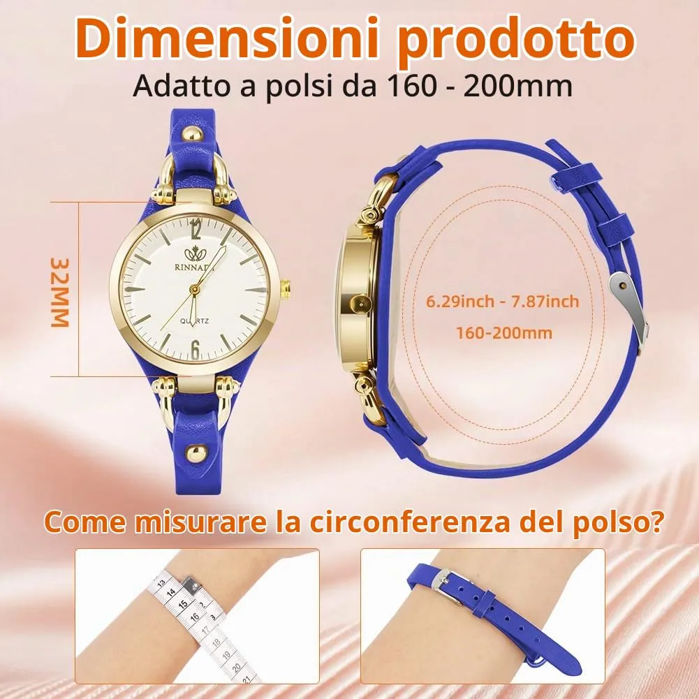OFFCUP Orologio Analogico al Quarzo da Donna - immagine 2