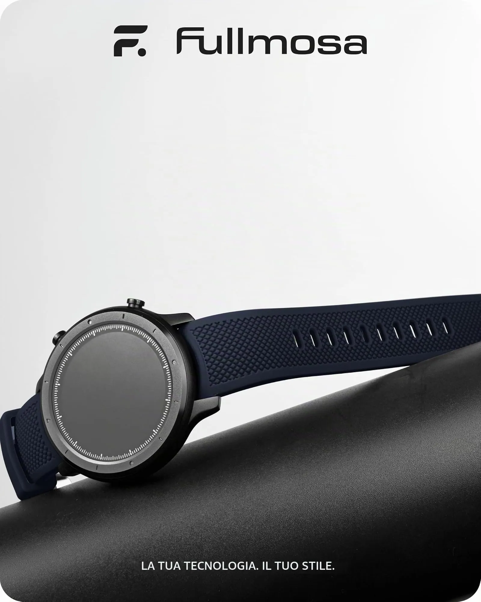 Fullmosa Cinturino in Silicone 22mm per Orologio e Smartwatch, Sgancio Rapido - immagine 2