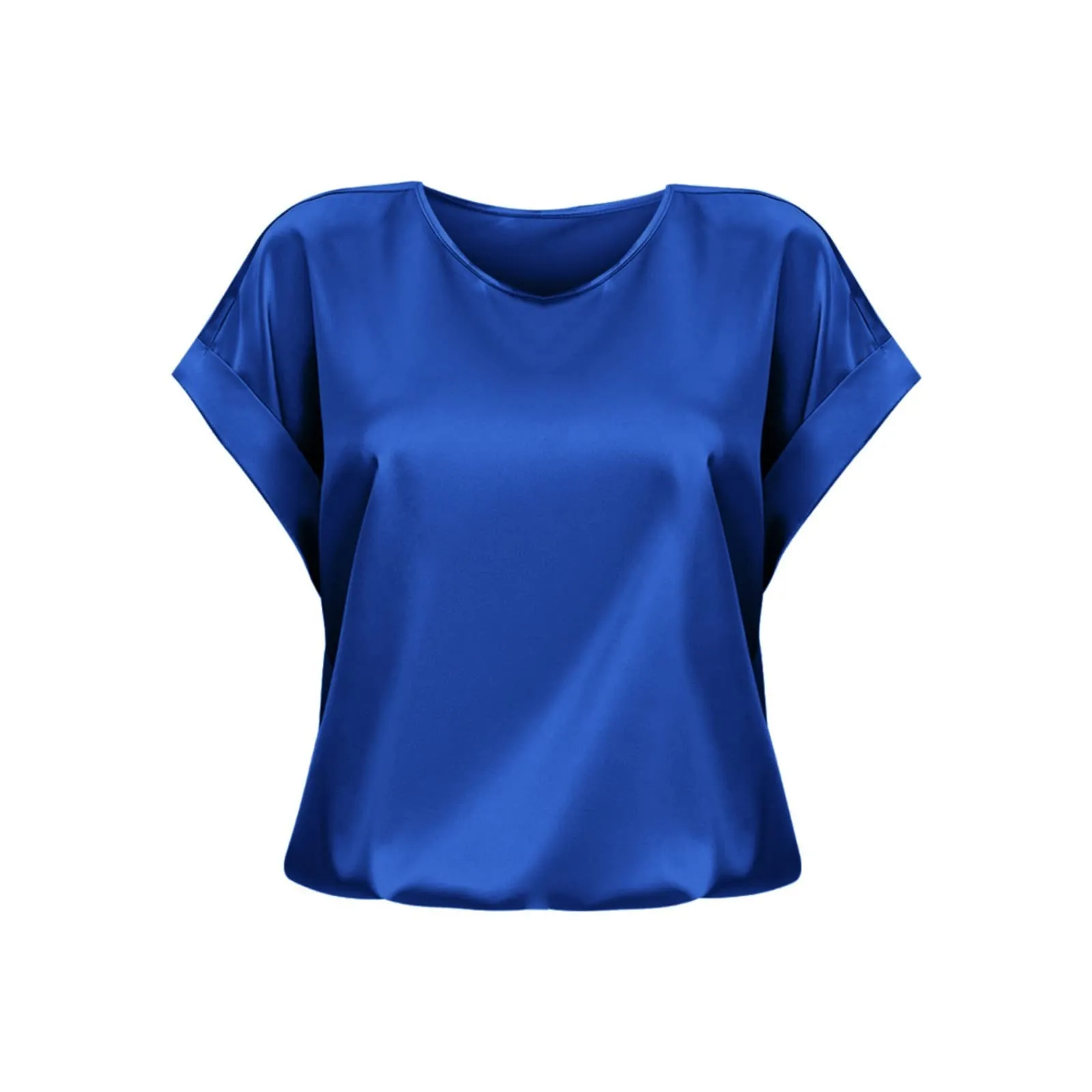 Uwdiohq Bluse Donna Eleganti Manica Corta in Cotone - immagine 1