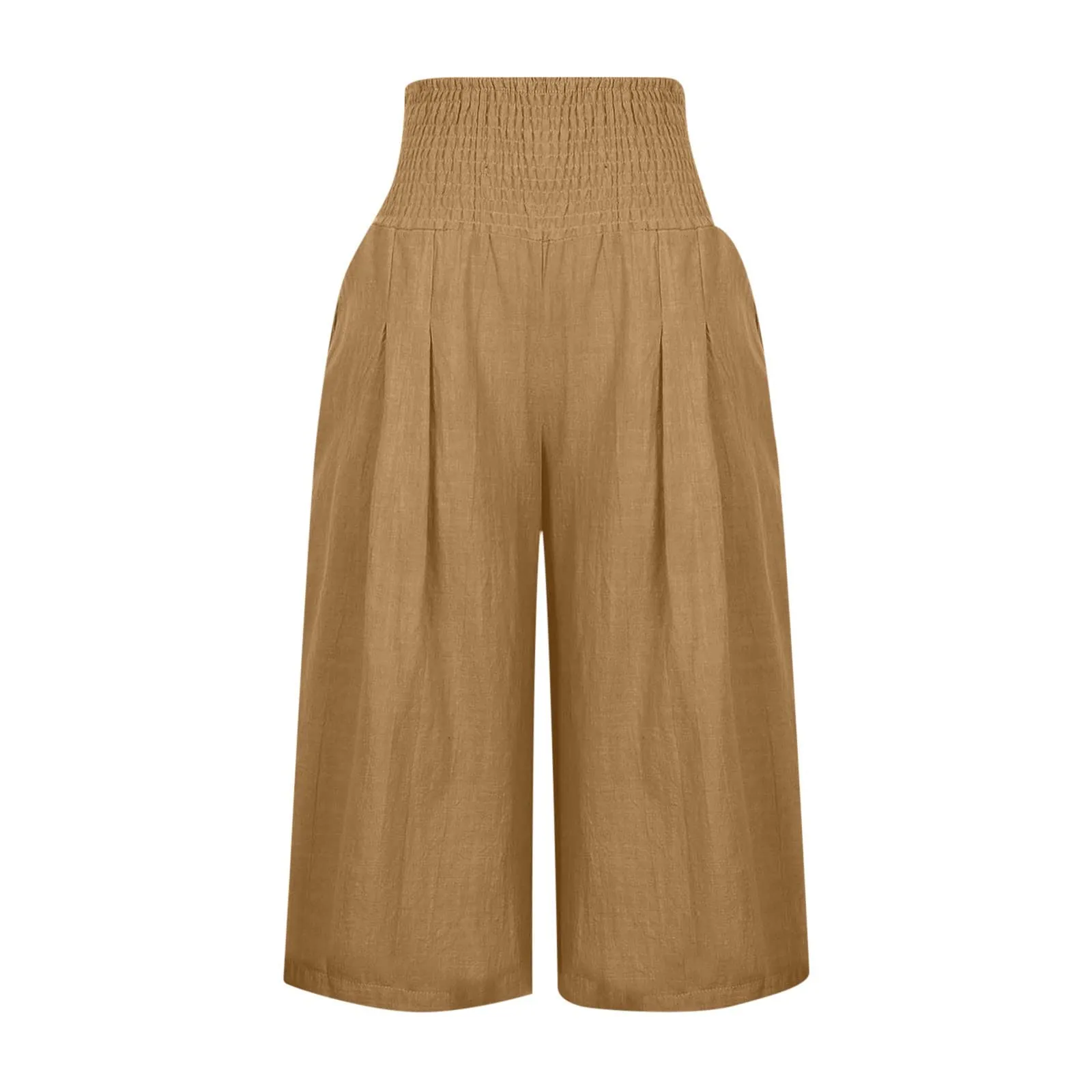 HEONSATI Pantaloncini Capri Donna Pinocchietti Estivi Casual Sportivi in Cotone 3/4 - immagine 3