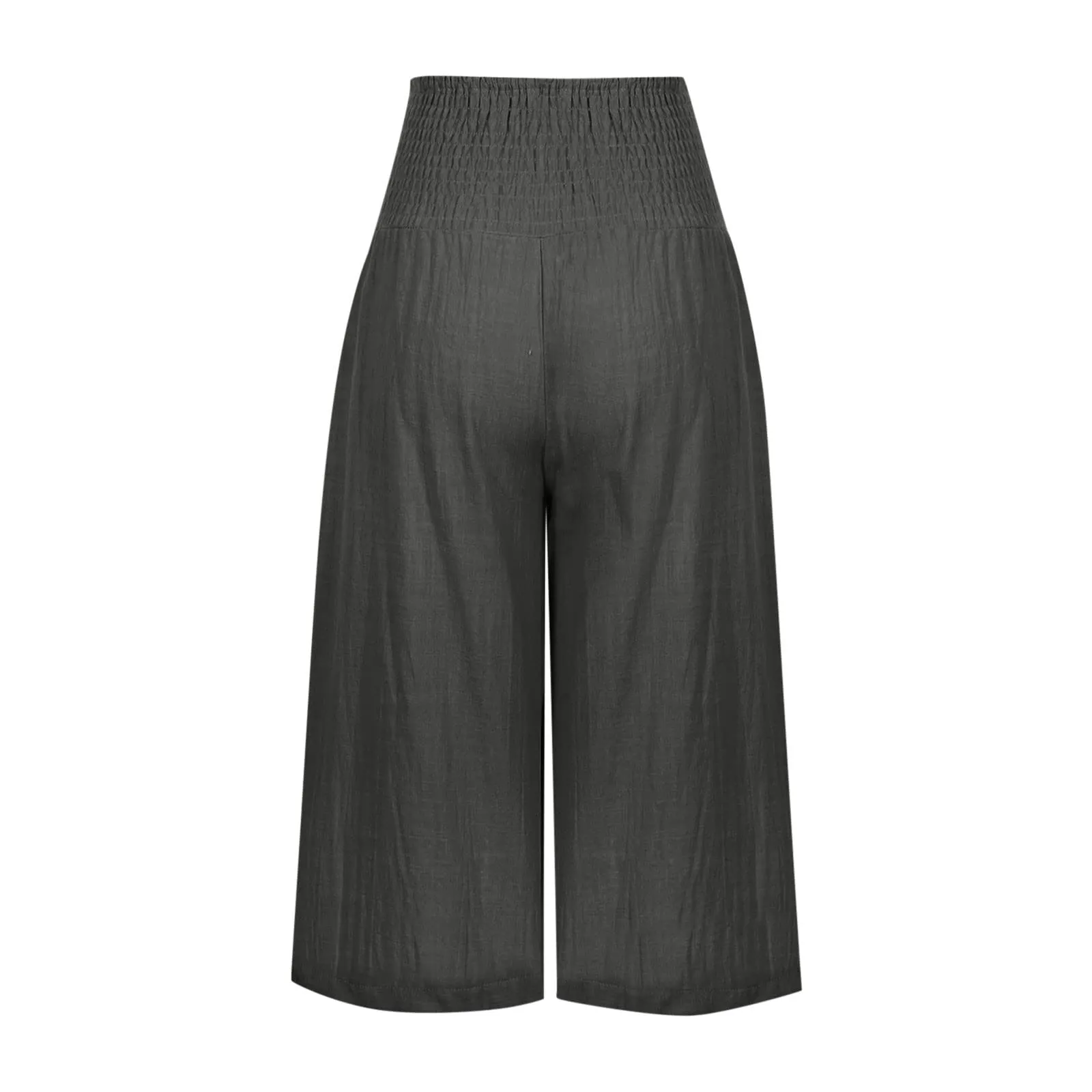 HEONSATI Pantaloncini Capri Donna Pinocchietti Estivi Casual in Cotone 3/4 Bermuda Elasticizzati - immagine 3