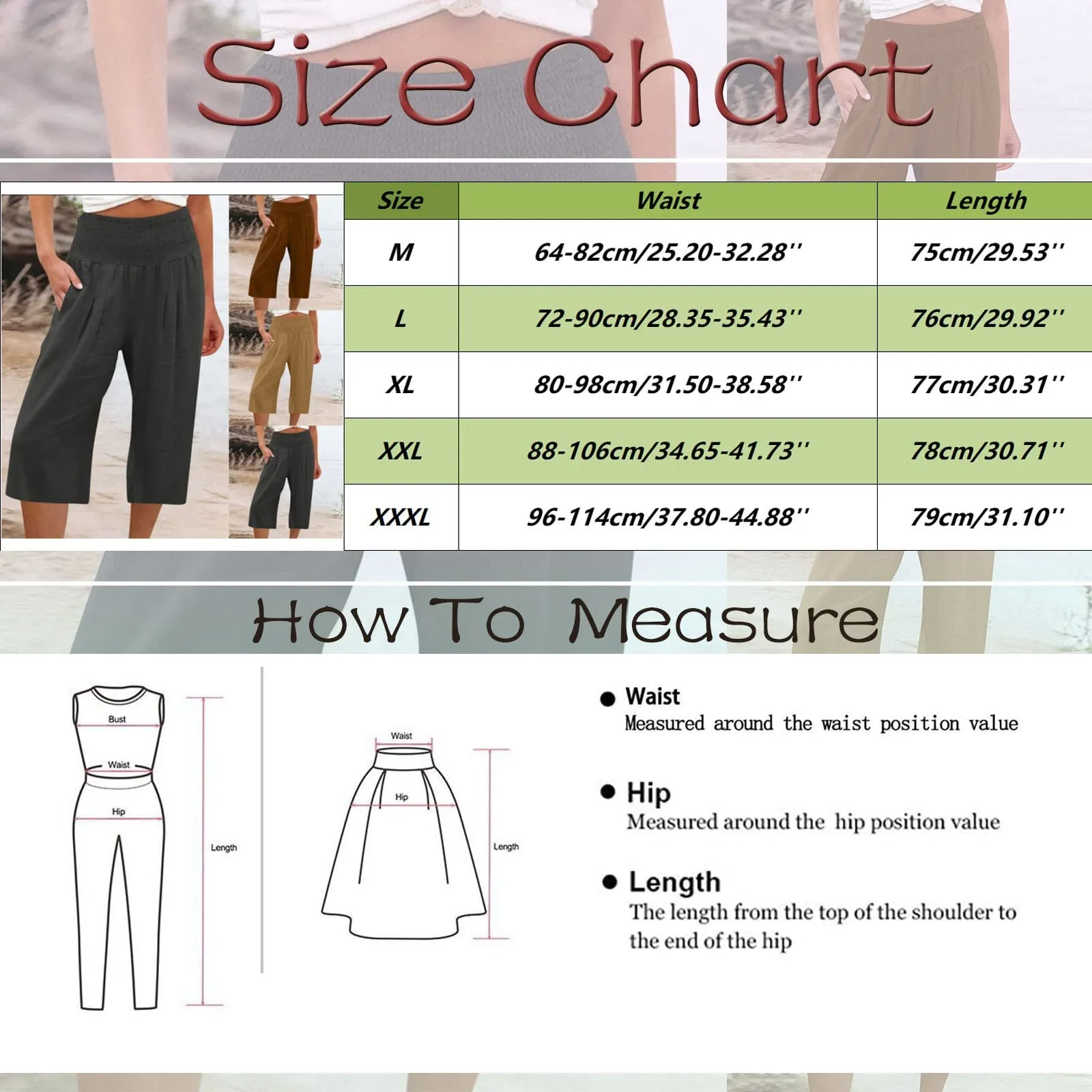 HEONSATI Pantaloncini Capri Donna Pinocchietti Estivi Casual Sportivi in Cotone Elasticizzati - immagine 5