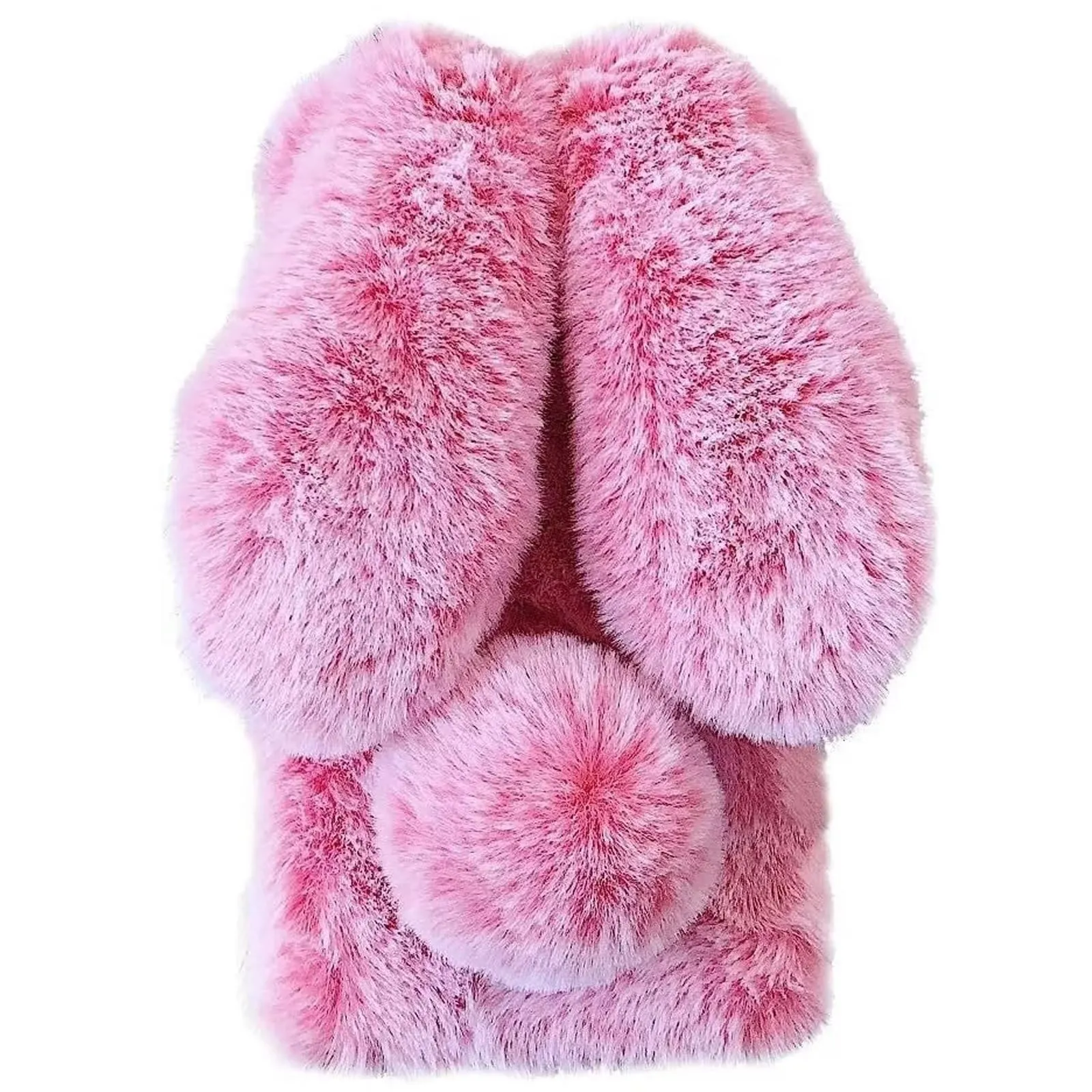 Tivenfezk Nadoli Bunny Case for Xiaomi Poco X5 Pro 5G, Faux Fur Soft Cover - immagine 1