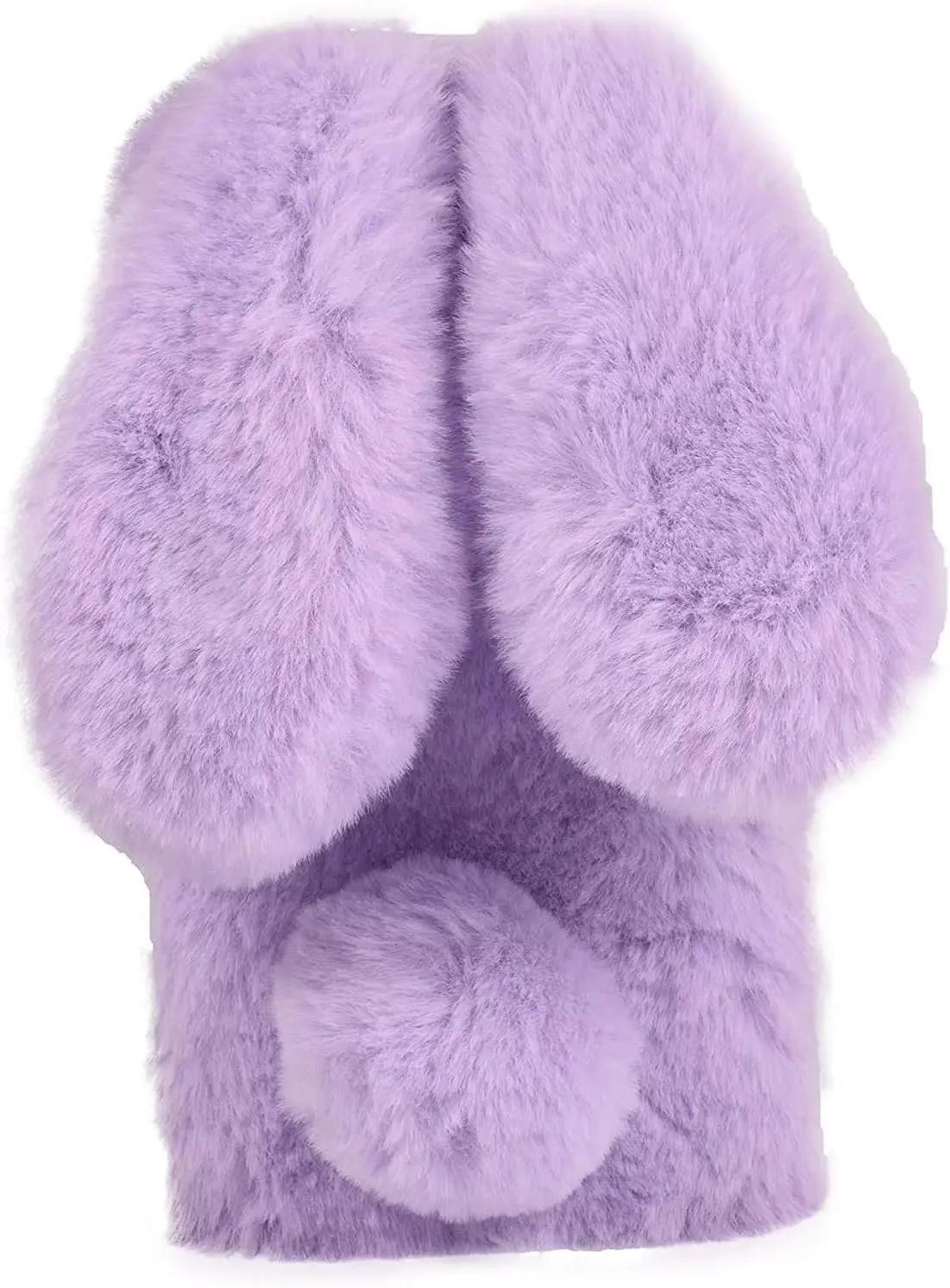 Tivenfezk Nadoli Bunny Case for Xiaomi Redmi Note 12 4G, Faux Fur Soft Cover - immagine 1