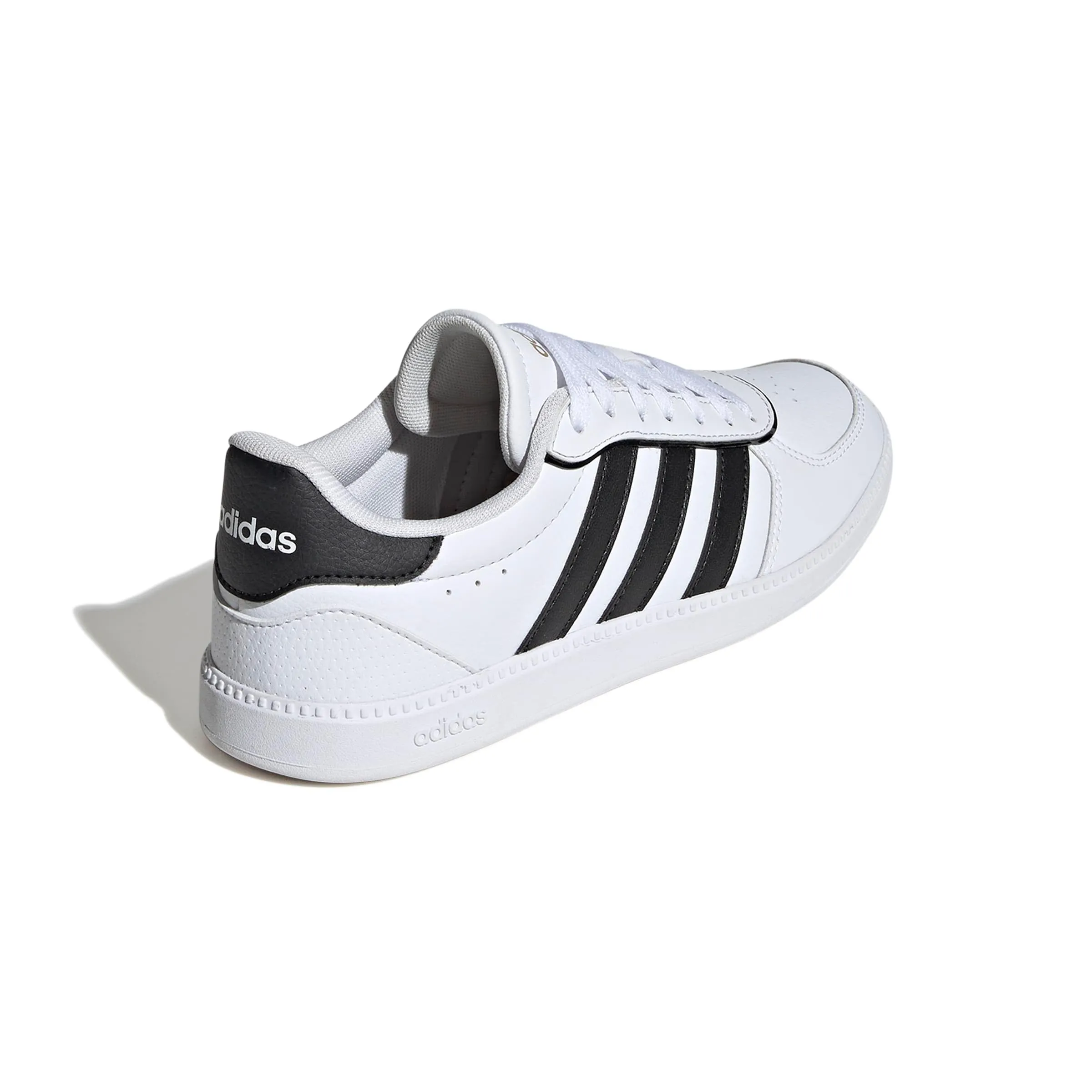 adidas Breaknet Sleek Women's Sneakers, White Black Gold Metallic, 44 EU - immagine 5