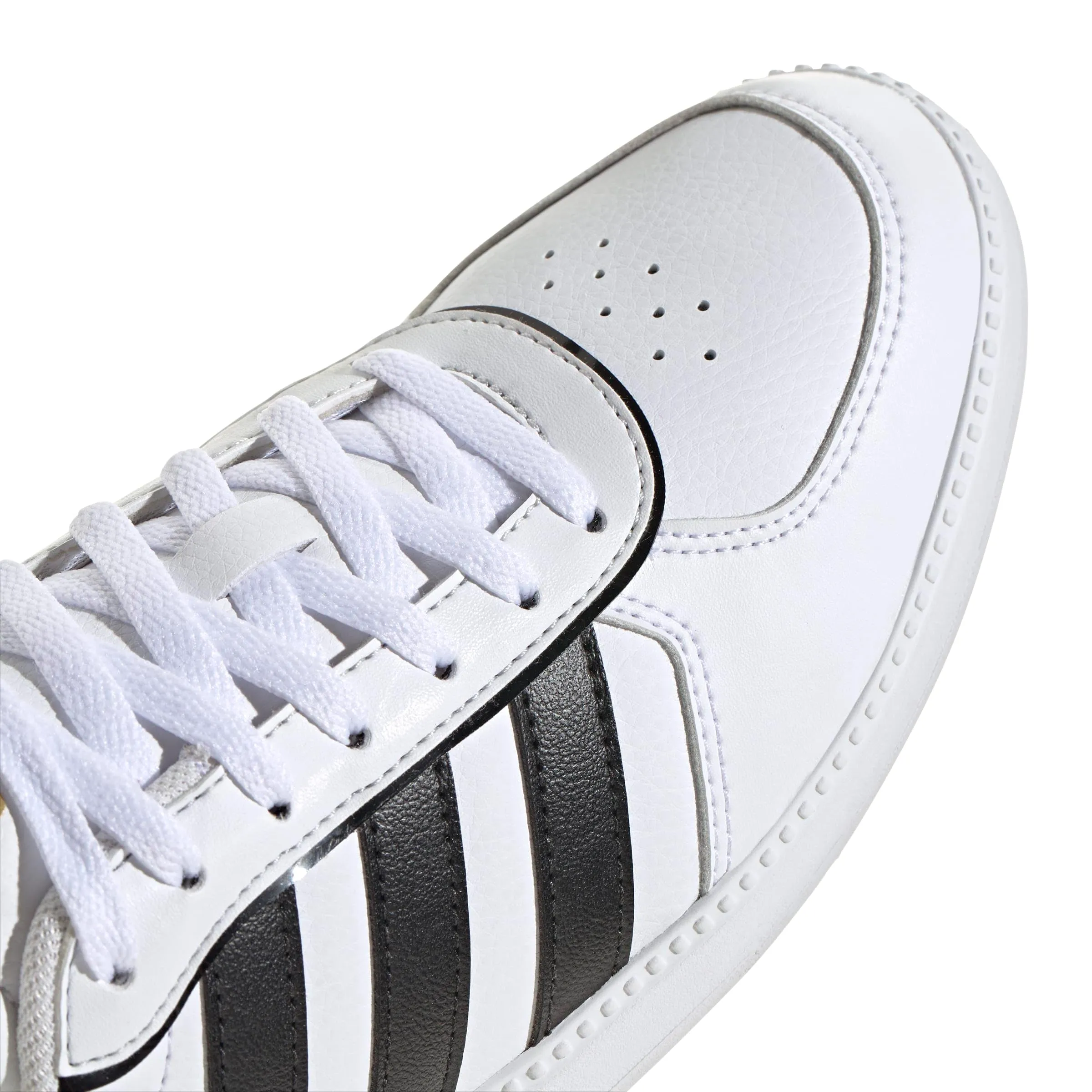 adidas Breaknet Sleek Women's Shoes - White, Black, Gold Metallic - 40 EU - immagine 6