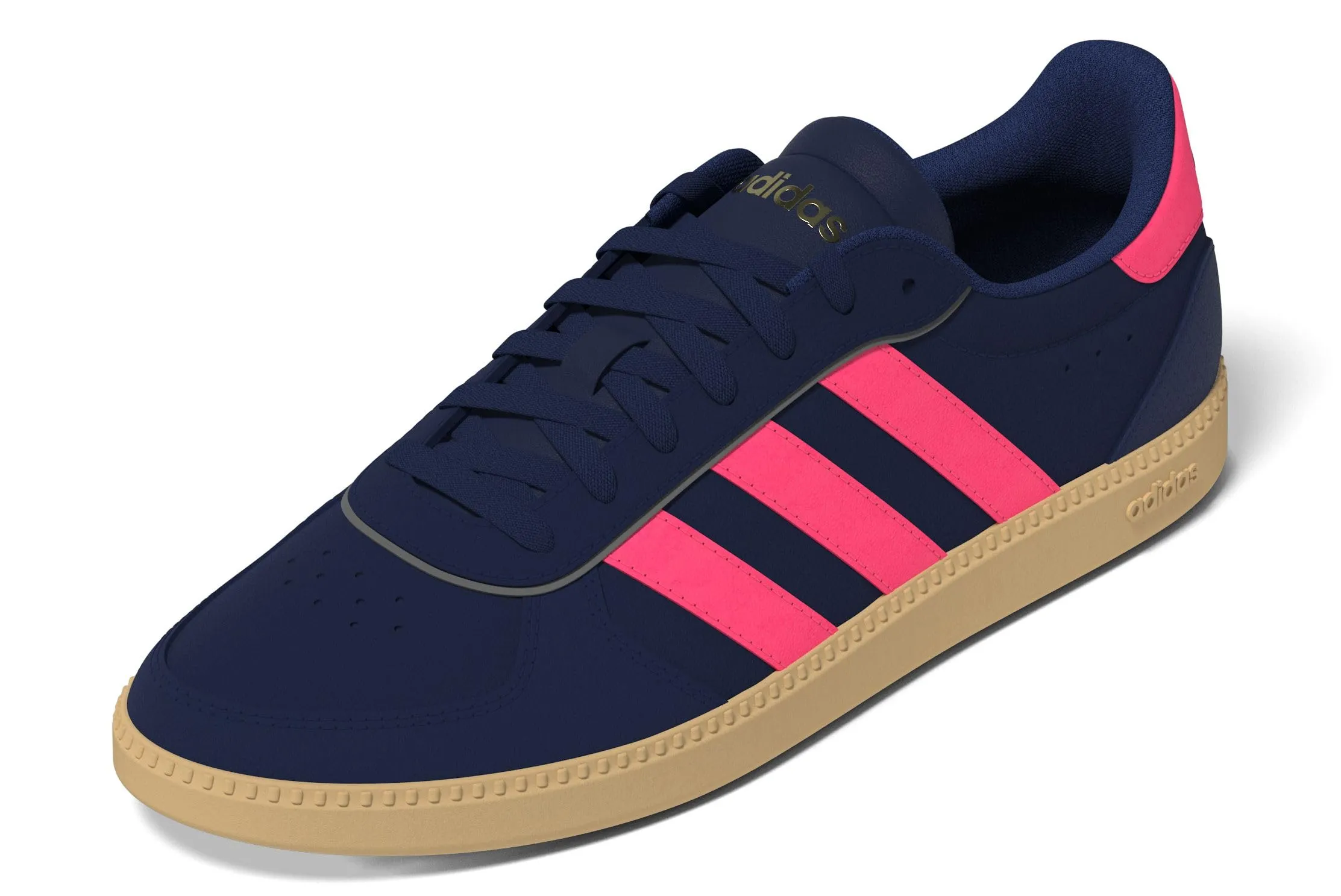 adidas Breaknet Sleek Shoes, Dark Blue/Lucid Pink/Gold Met., 40 2/3 EU - immagine 1