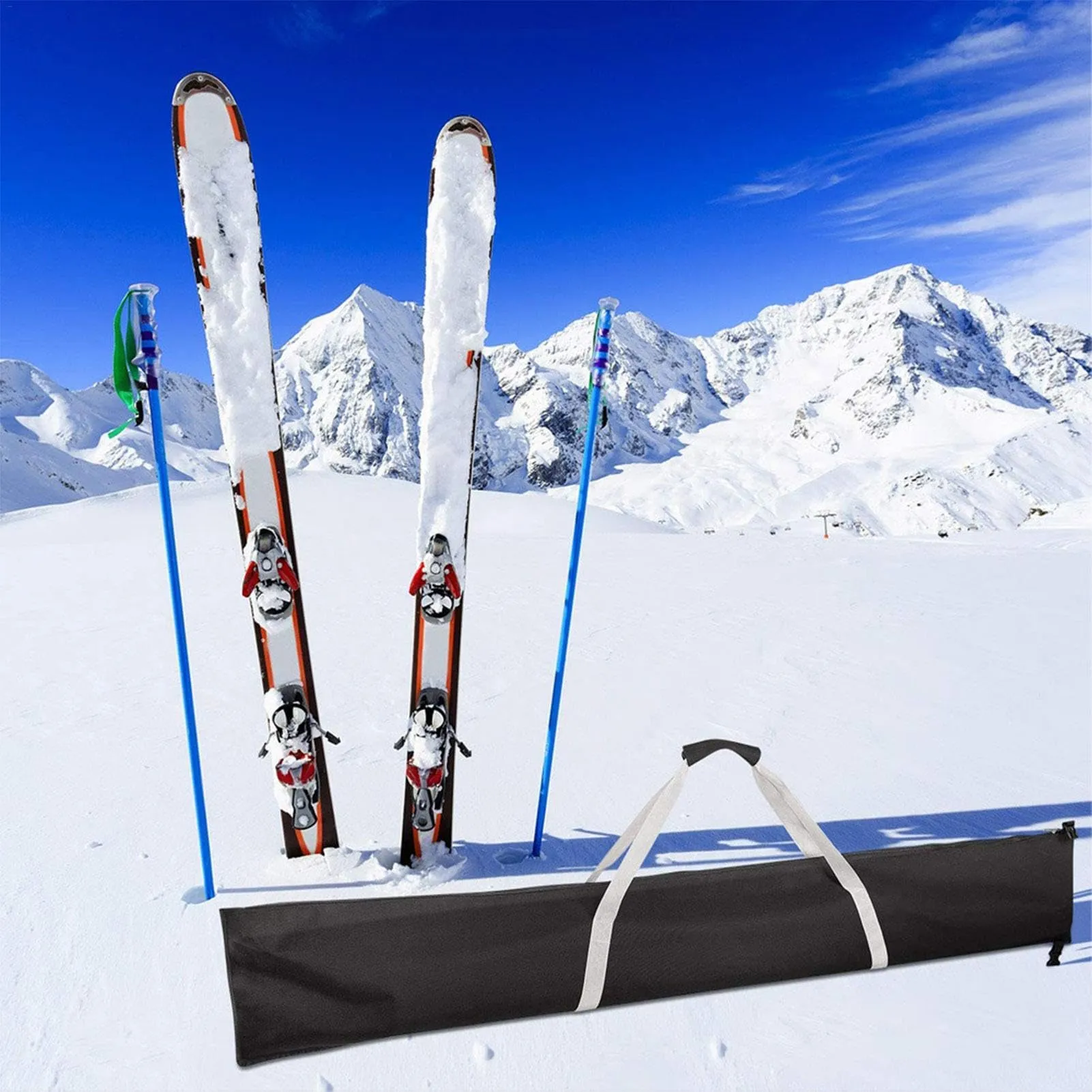LearnLyrics Borsa Porta Sci e Snowboard Impermeabile e Imbottita - immagine 2