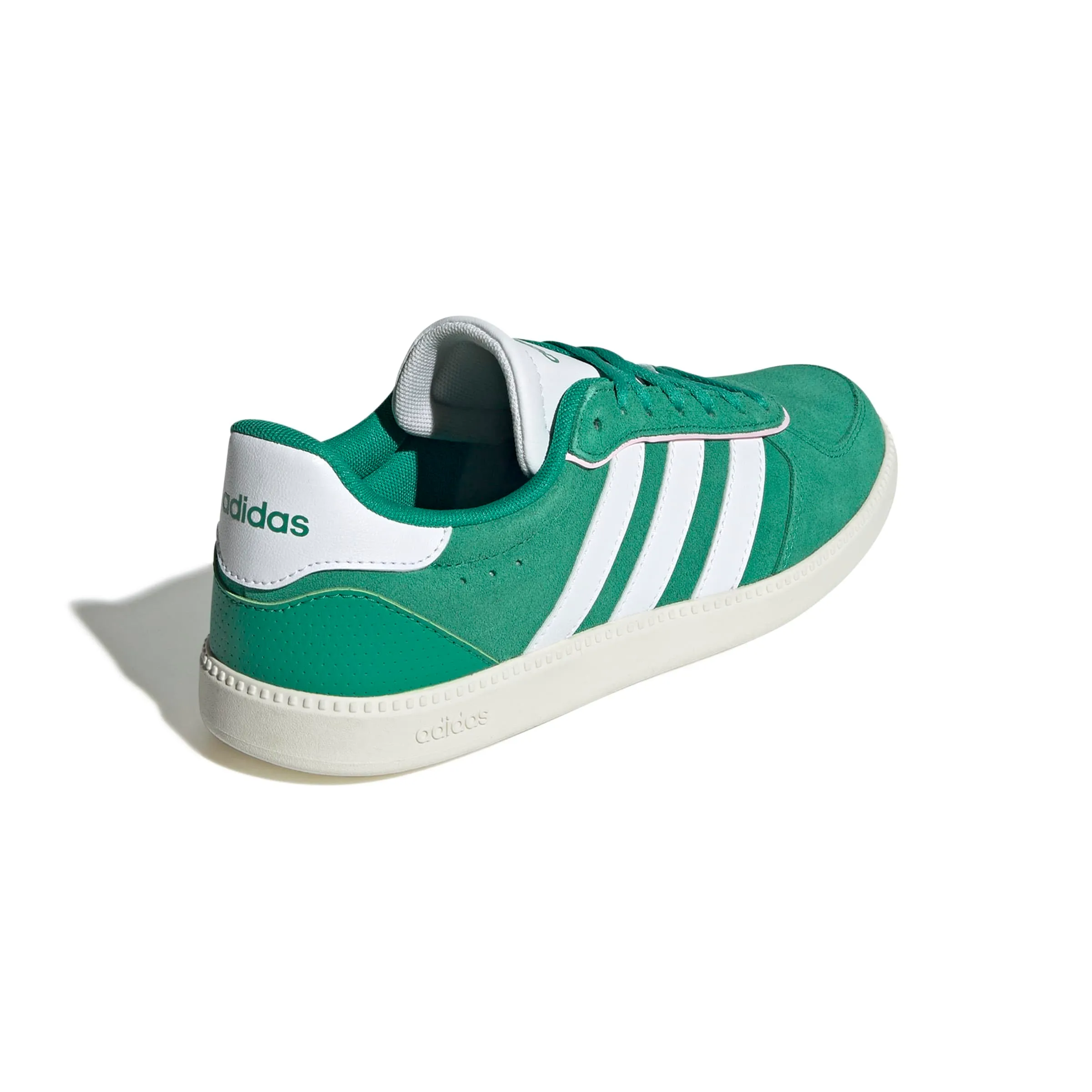 adidas Breaknet Sleek Women's Sneakers, Court Green White Clear Pink, 36 EU - immagine 5