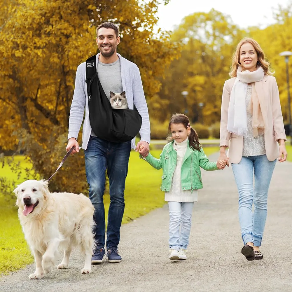 Adiwo Borsa da Viaggio per Cani e Gatti, Trasportino Reversibile a Tracolla fino a 7.5 kg - immagine 8