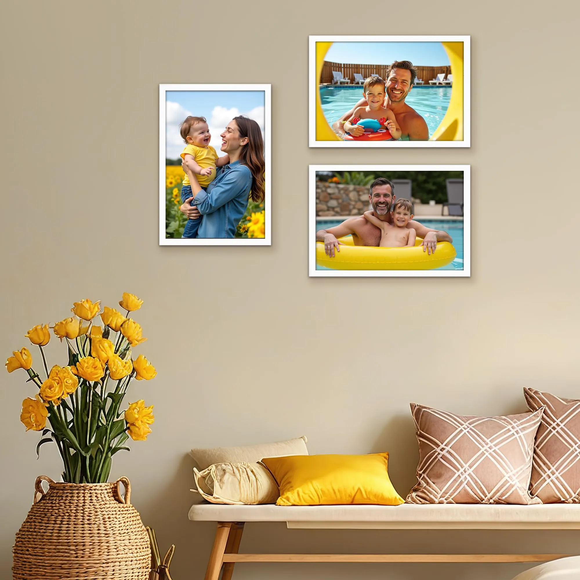 Giftgarden Cornice 20x30 PVC Bianca - immagine 3