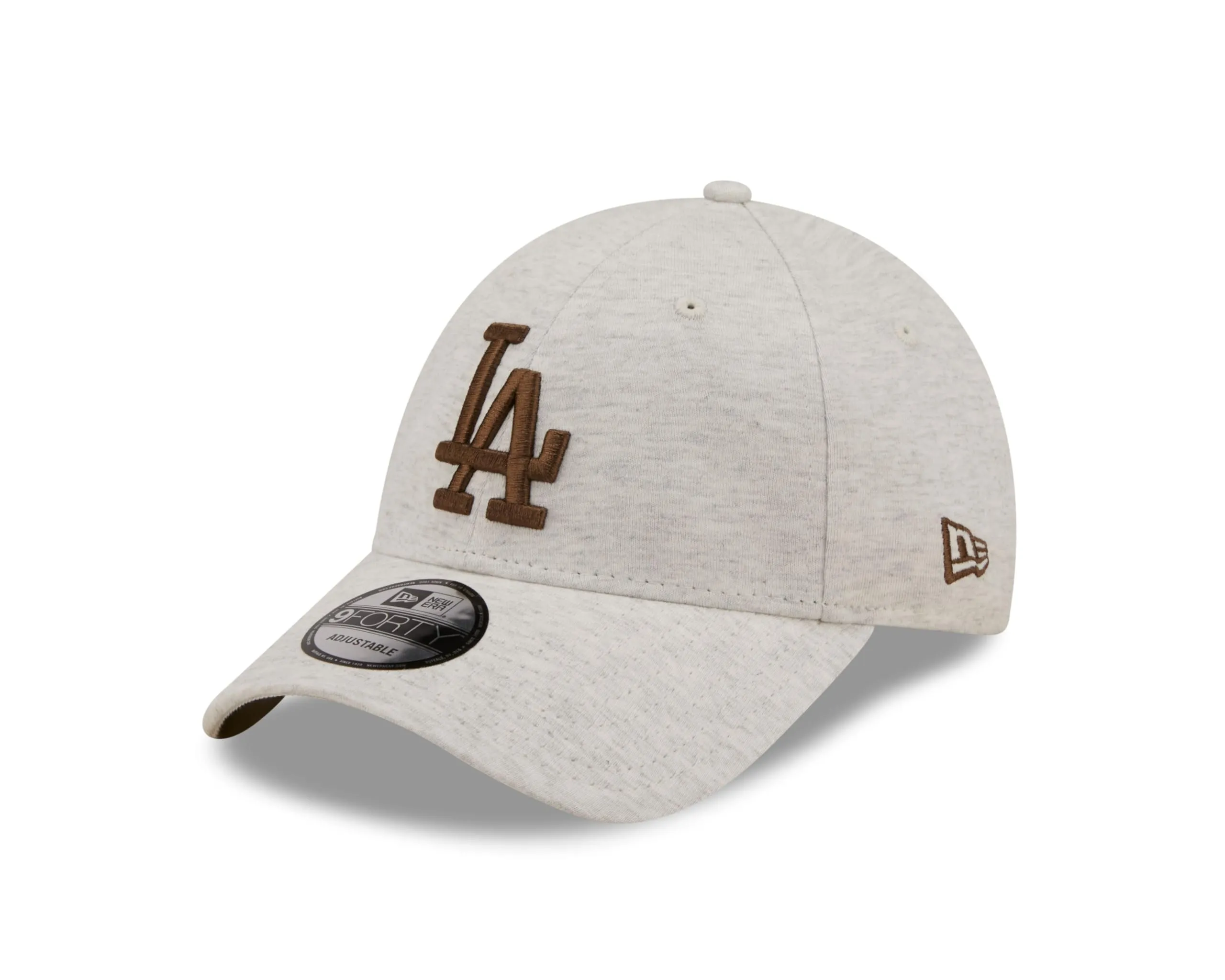 New Era Los Angeles Dodgers MLB 9Forty Adjustable Baseball Cap - Beige - immagine 1