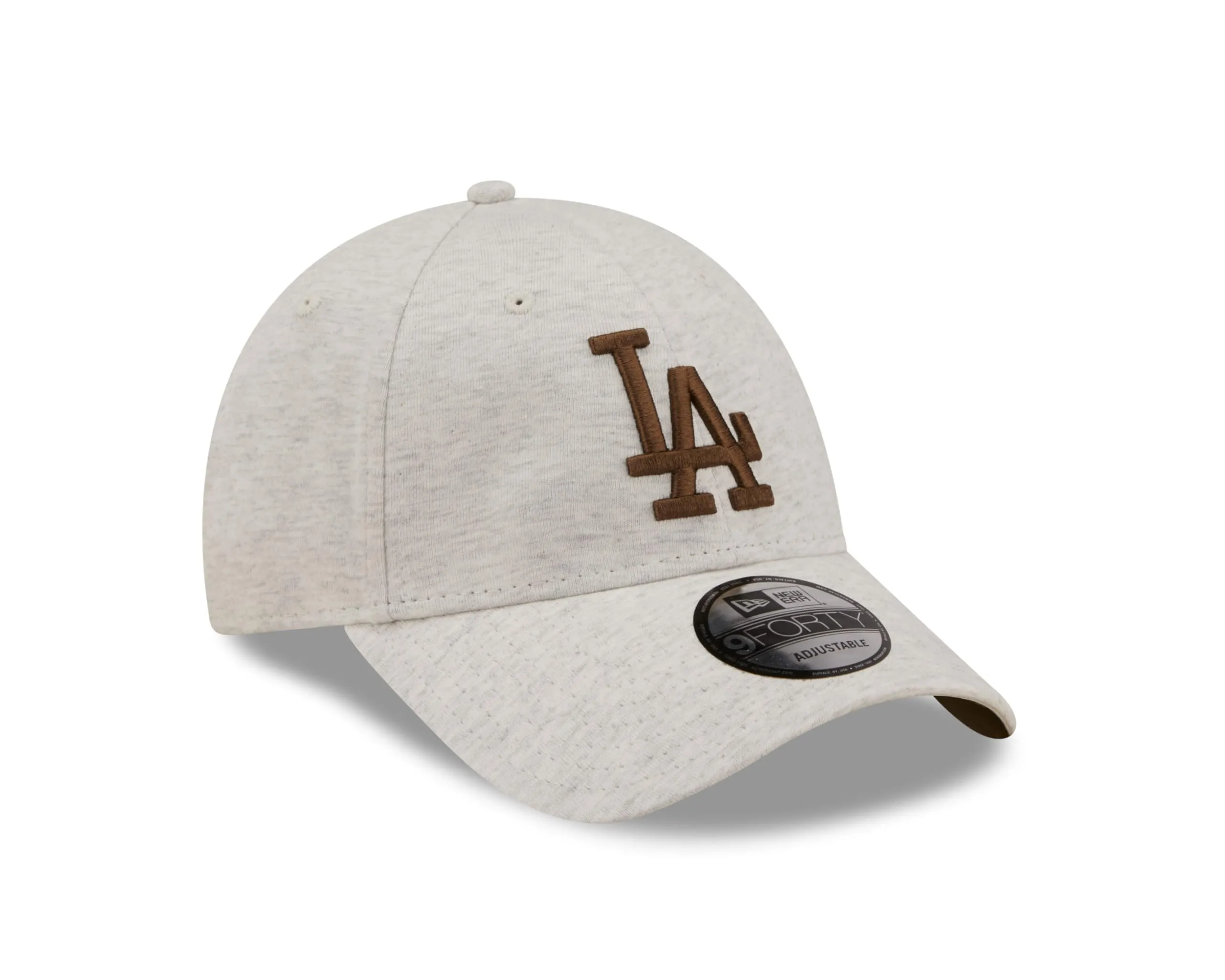 New Era Los Angeles Dodgers MLB 9Forty Adjustable Baseball Cap - Beige - immagine 3