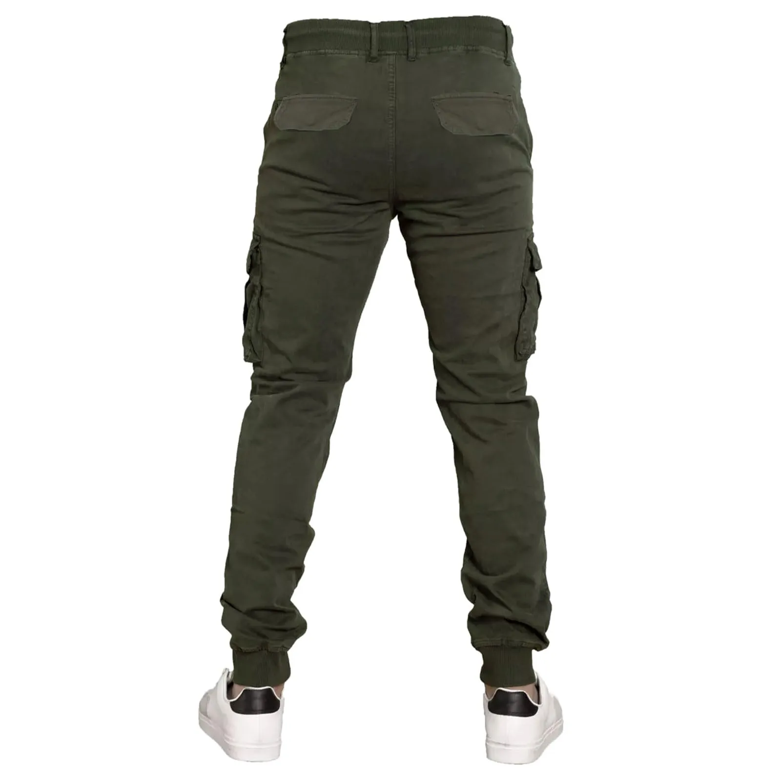Toocool Pantaloni Cargo Militari Uomo in Cotone G6538 G6601 Estivo Verde Taglia 50 - immagine 2