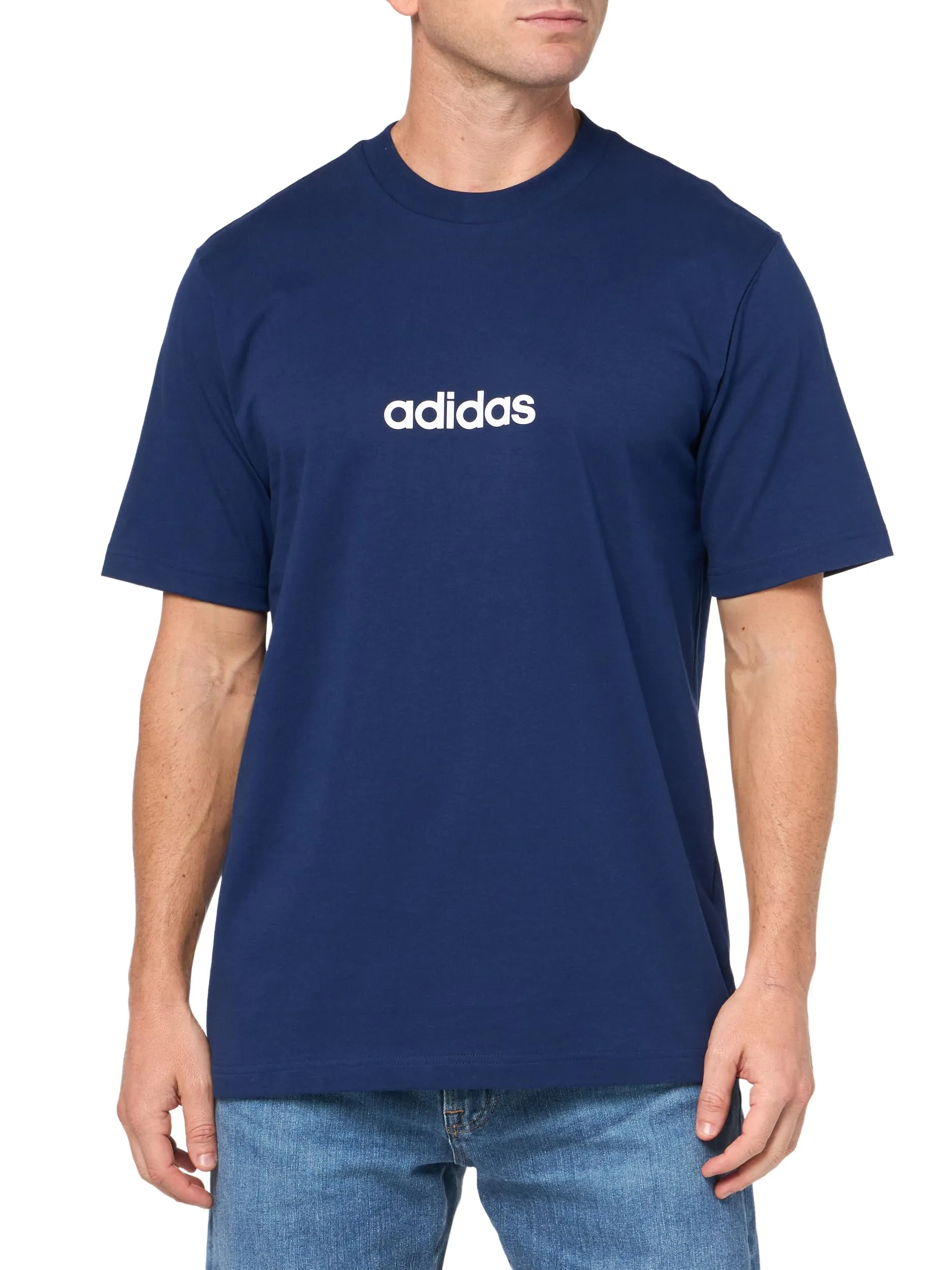Adidas Essentials Linear Single T-shirt da uomo, XL - immagine 5