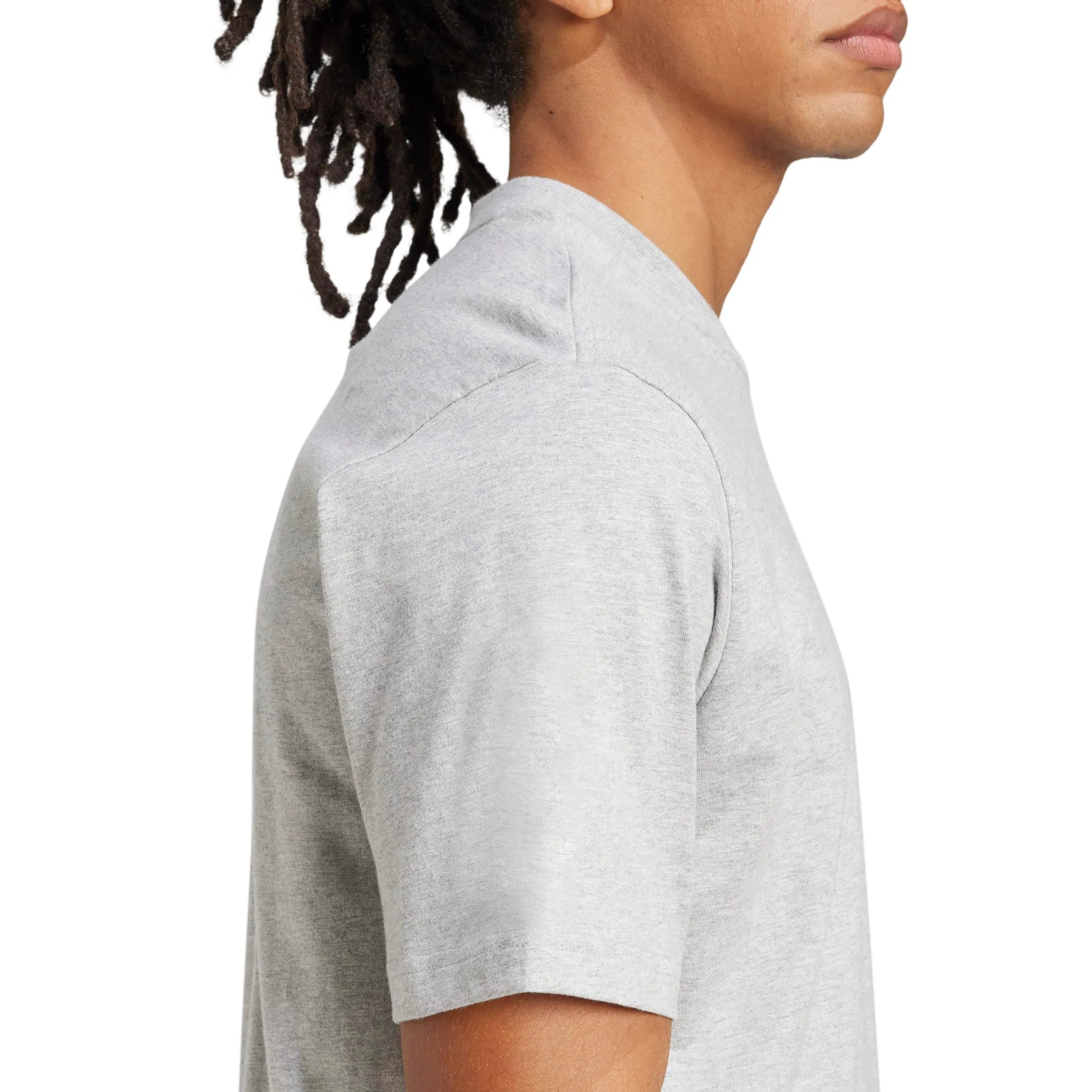 Adidas Essentials Linear Single Jersey T-Shirt Men's, L Tall - immagine 5