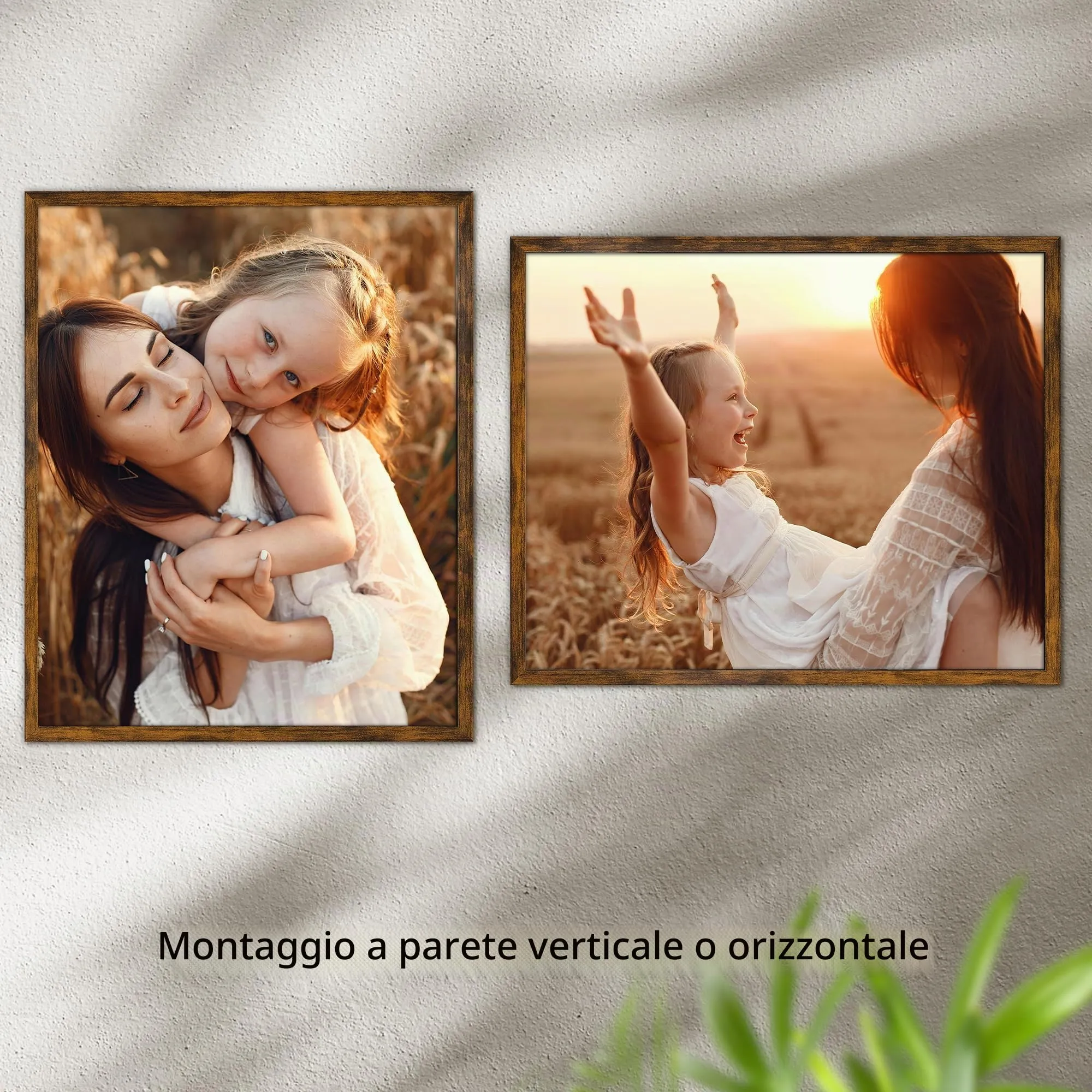 Giftgarden Cornice PVC Marrone Rustico 40x50 cm - immagine 4