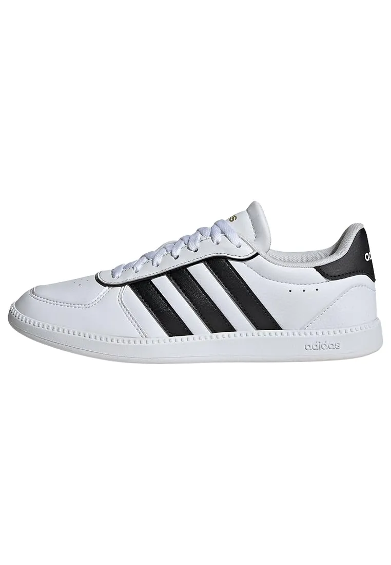 adidas Breaknet Sleek Shoes, Ftwr White/Core Black/Gold Met., 38 EU - immagine 1