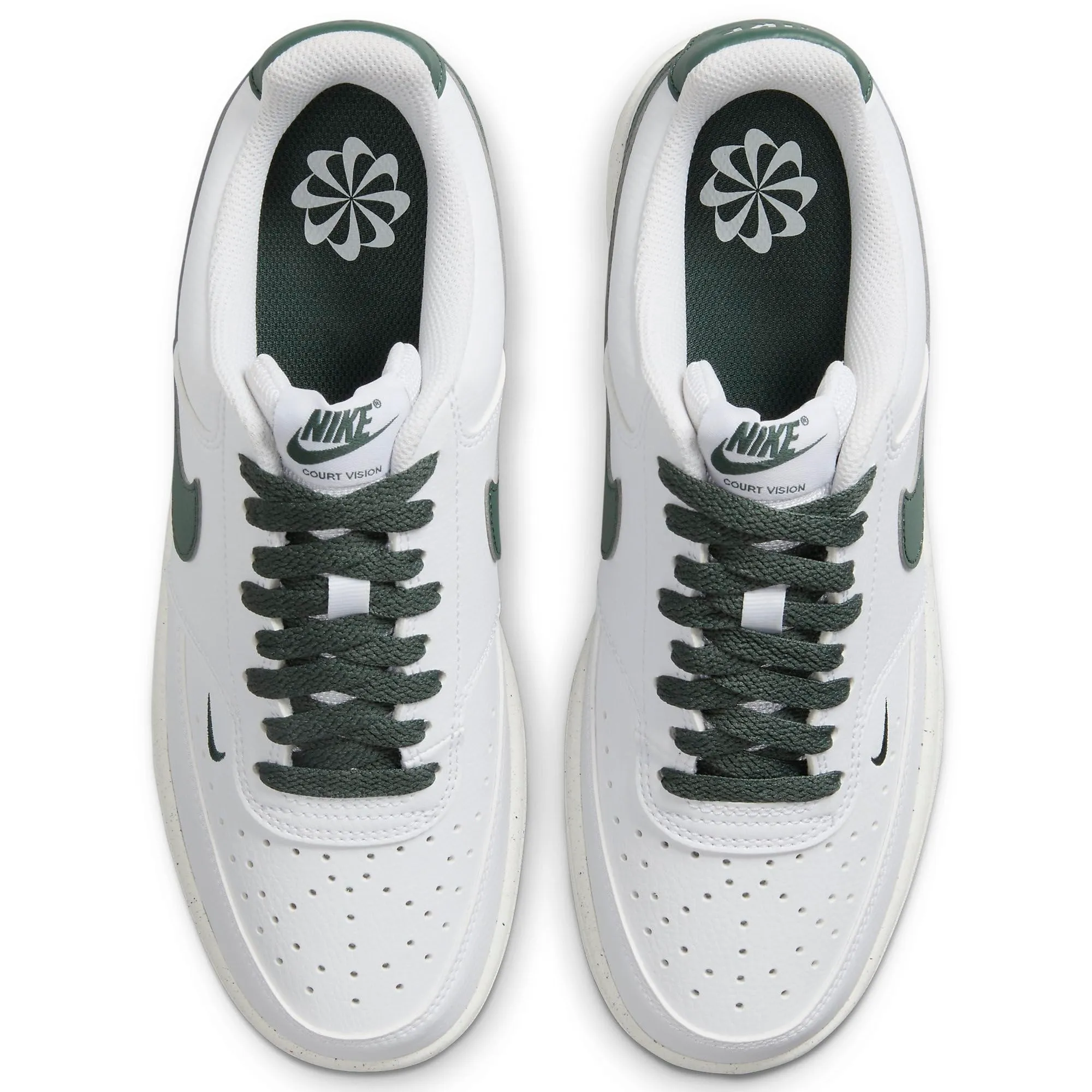 Nike Court Vision Lo NN, White/Vintage Green-Sail, FV9952-101 - immagine 6