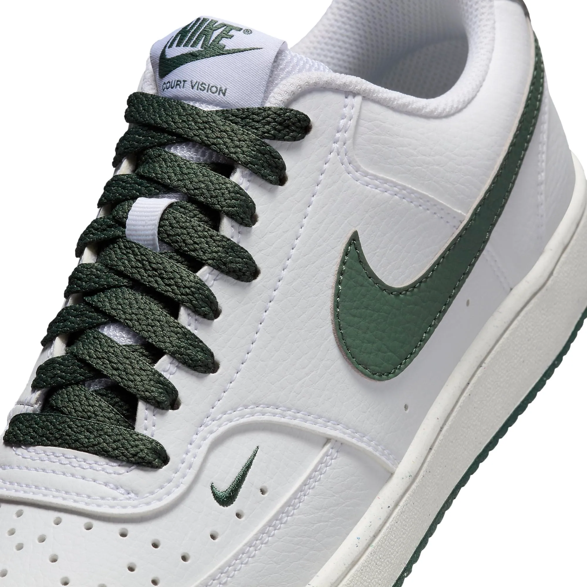 Nike Court Vision Lo NN, White/Vintage Green-Sail, FV9952-101 - immagine 8