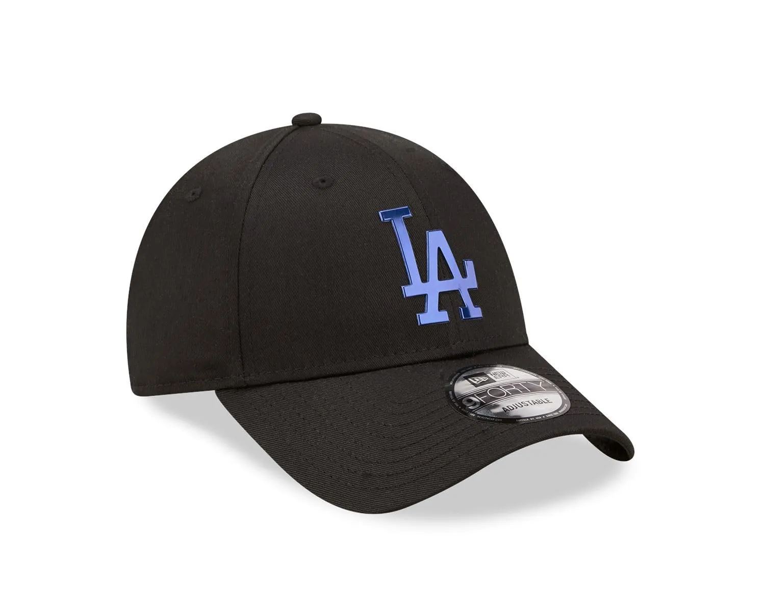 New Era Los Angeles Dodgers MLB Snapback Berretto da Baseball Visiera Curva Nero - immagine 3