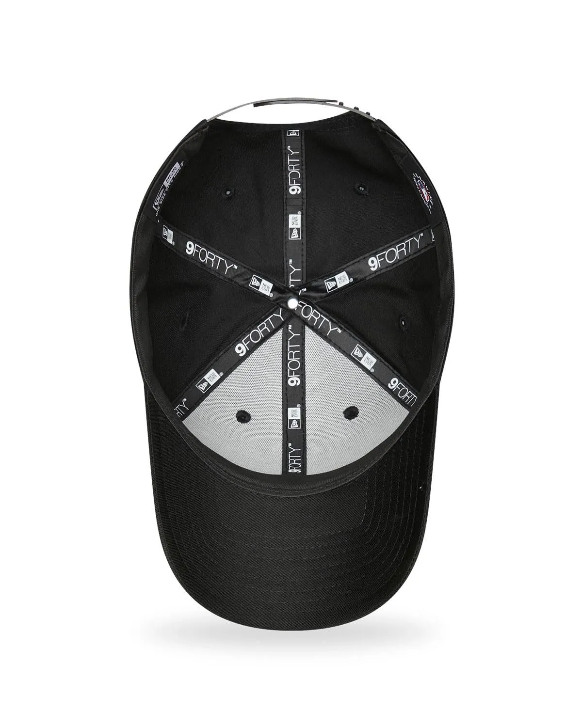 New Era Los Angeles Dodgers MLB Snapback Berretto da Baseball Visiera Curva Nero - immagine 5
