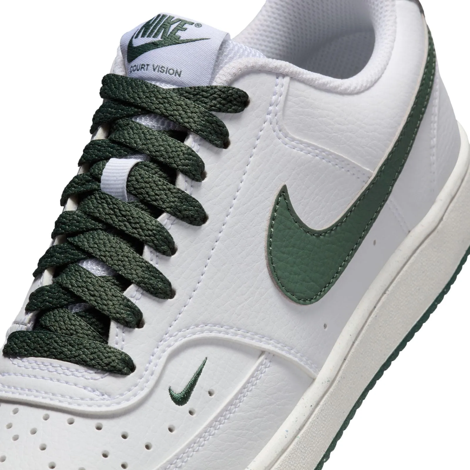 Nike Court Vision Lo NN White/Vintage Green-Sail FV9952-101 - immagine 5