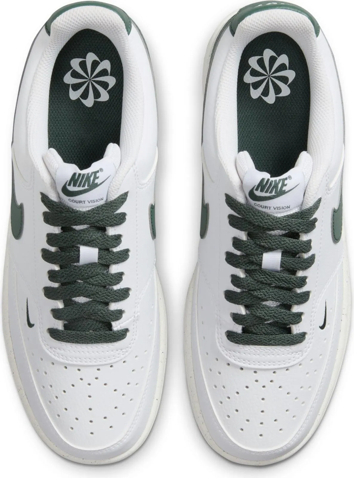 Nike Court Vision Lo NN White/Vintage Green-Sail FV9952-101 - immagine 10