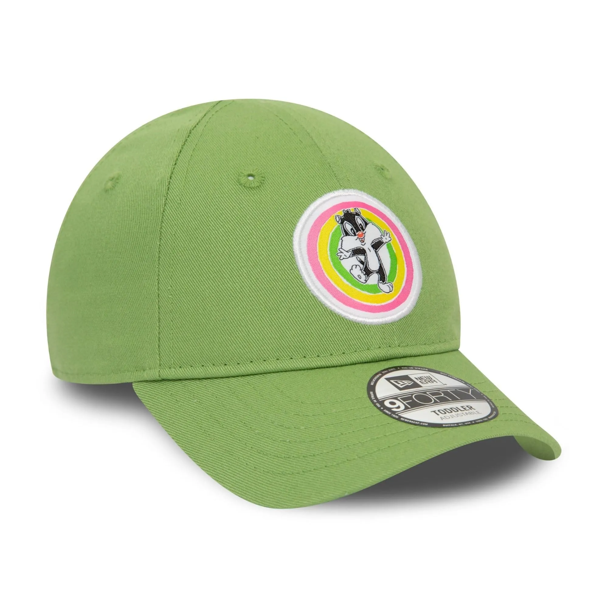 New Era Berretto 9FORTY Looney Tunes Silvestro per Bambini 2-4 Anni, Verde - immagine 3