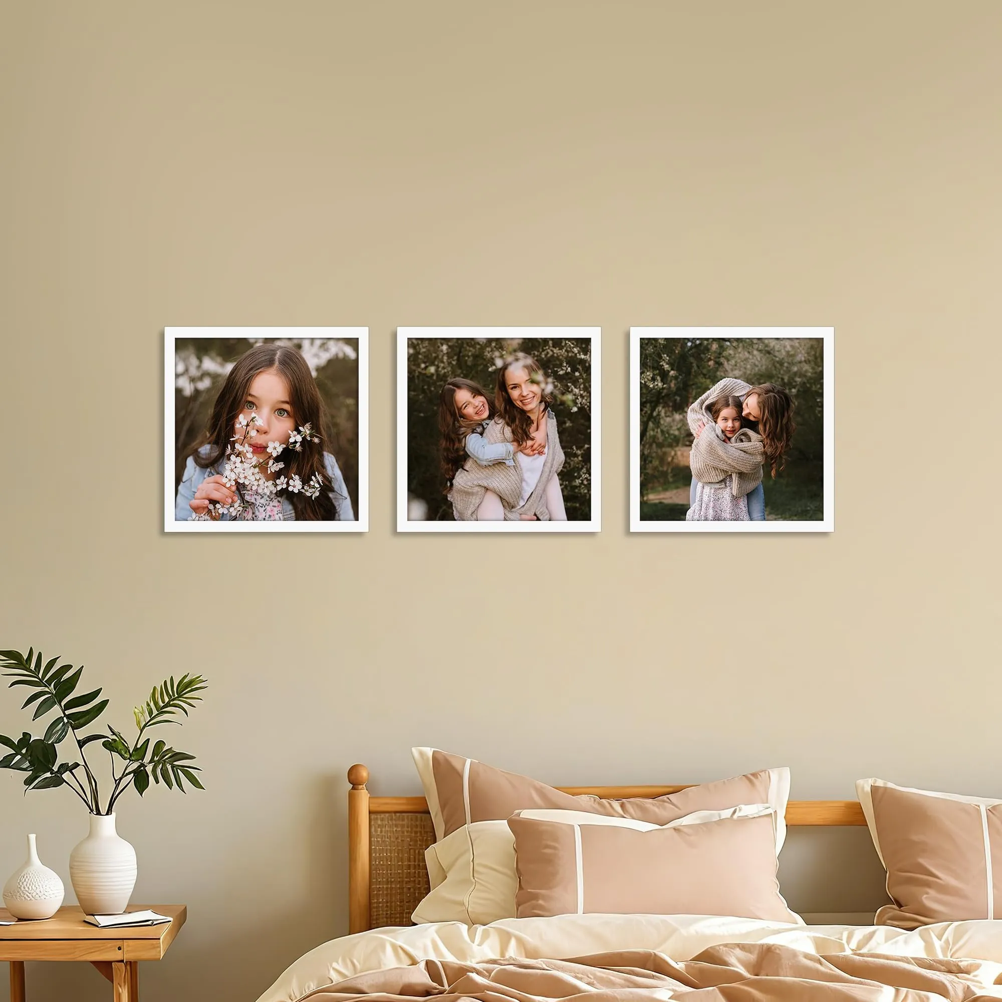 Giftgarden Cornice in PVC 20x20 cm, Bianco - immagine 5