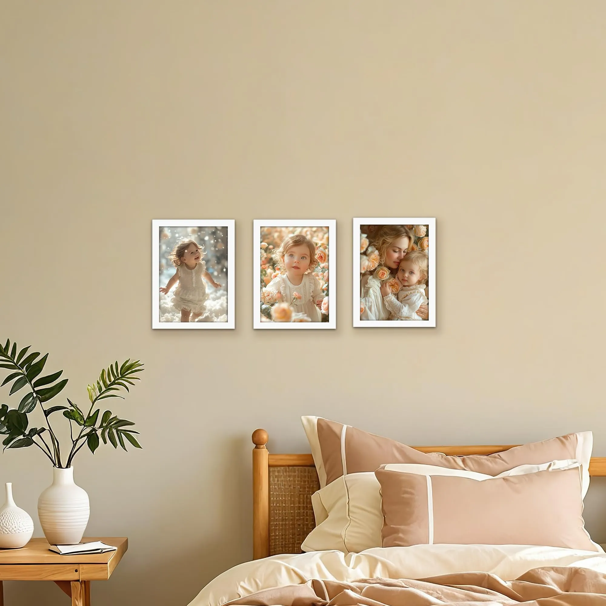Giftgarden Cornice in PVC Bianca, 13x18 cm, 1 Pezzo - immagine 3