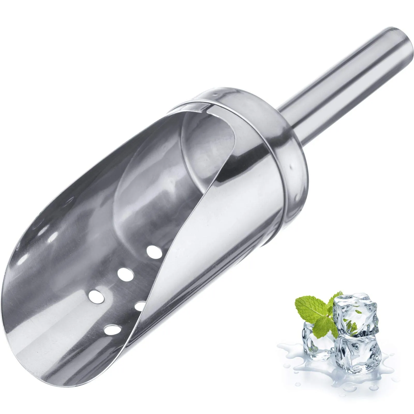 Westmark Paletta per ghiaccio, 120 ml, Acciaio inox, Argento, 91222270 - immagine 2