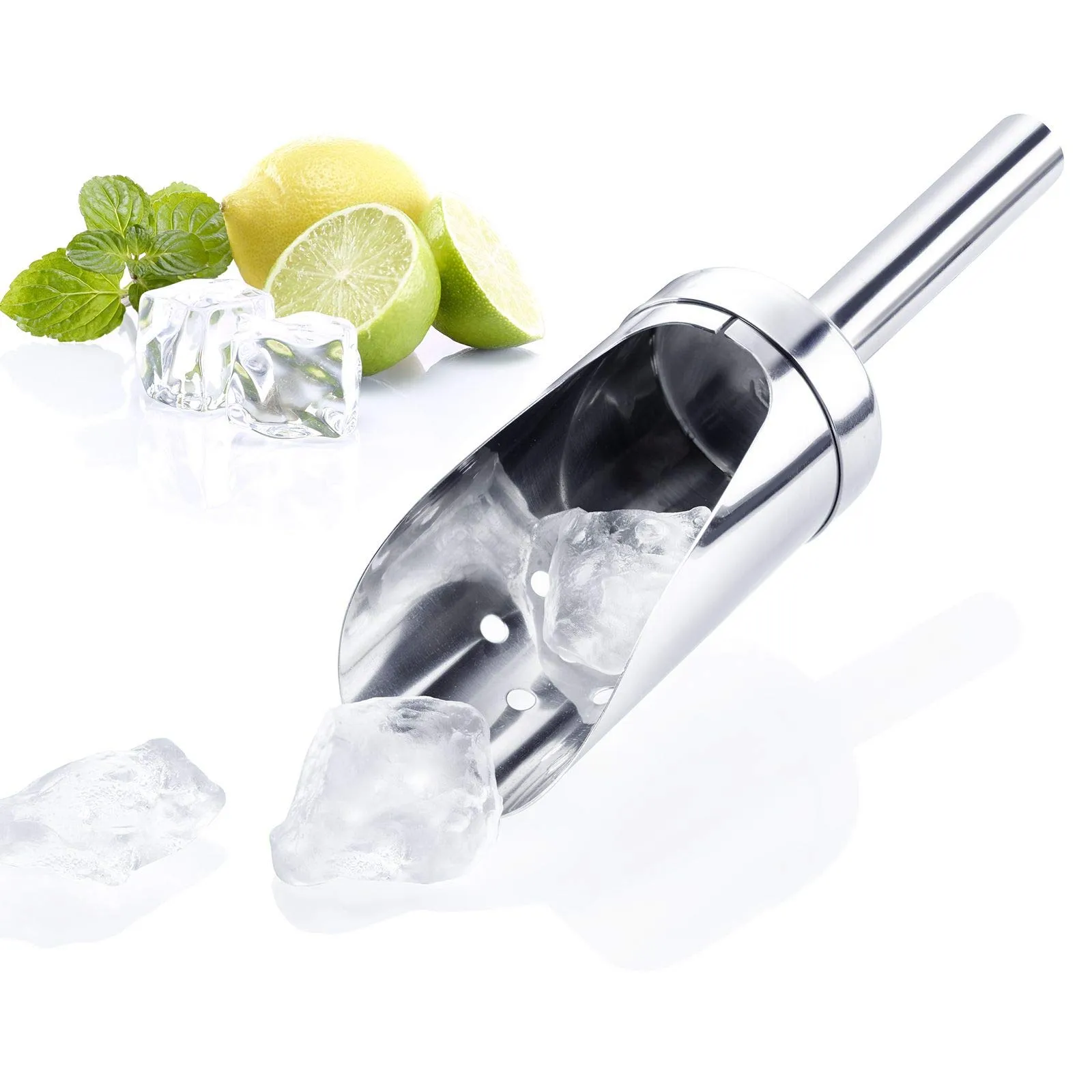 Westmark Paletta per ghiaccio, 120 ml, Acciaio inox, Argento, 91222270 - immagine 3