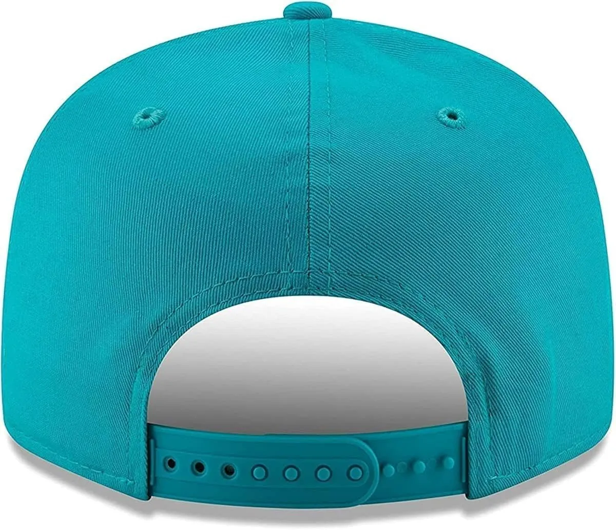 New Era NFL 9FIFTY Miami Dolphins Cappello Regolabile - Aqua, Taglia Unica - immagine 4