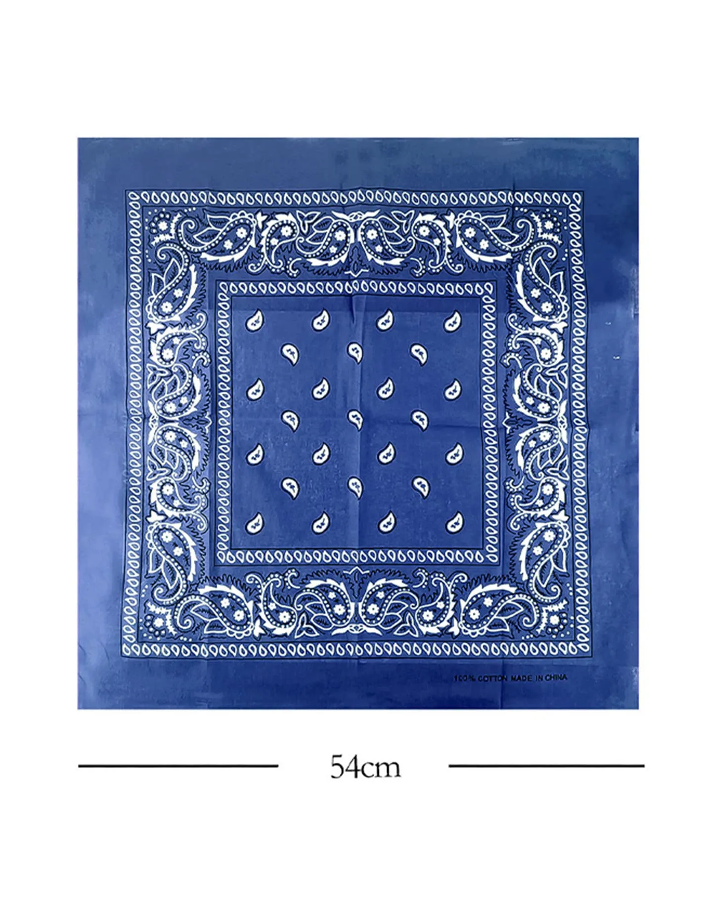 JOPHY & CO. Bandana 100% Cotone Paisley Royal Set 20 pz COD. A644 - immagine 4