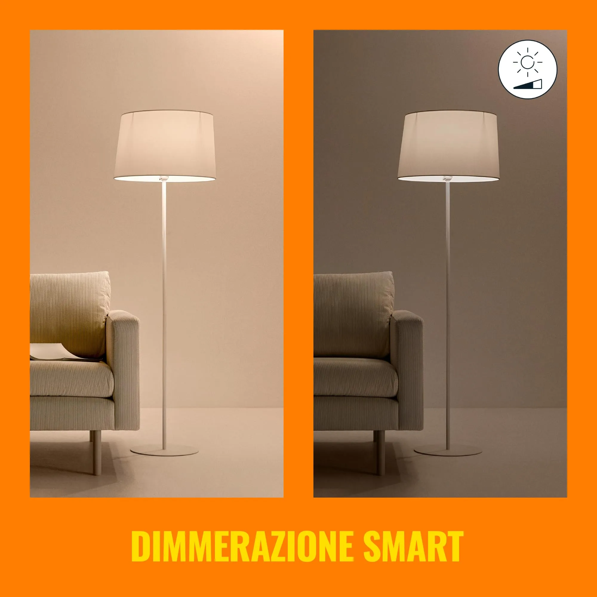 WiZ Striscia LED WiFi Estensione, Luce Bianca o Colorata Dimmerabile, 1m, 20W, Tecnologia SpaceSense, Controllo Vocale - immagine 9