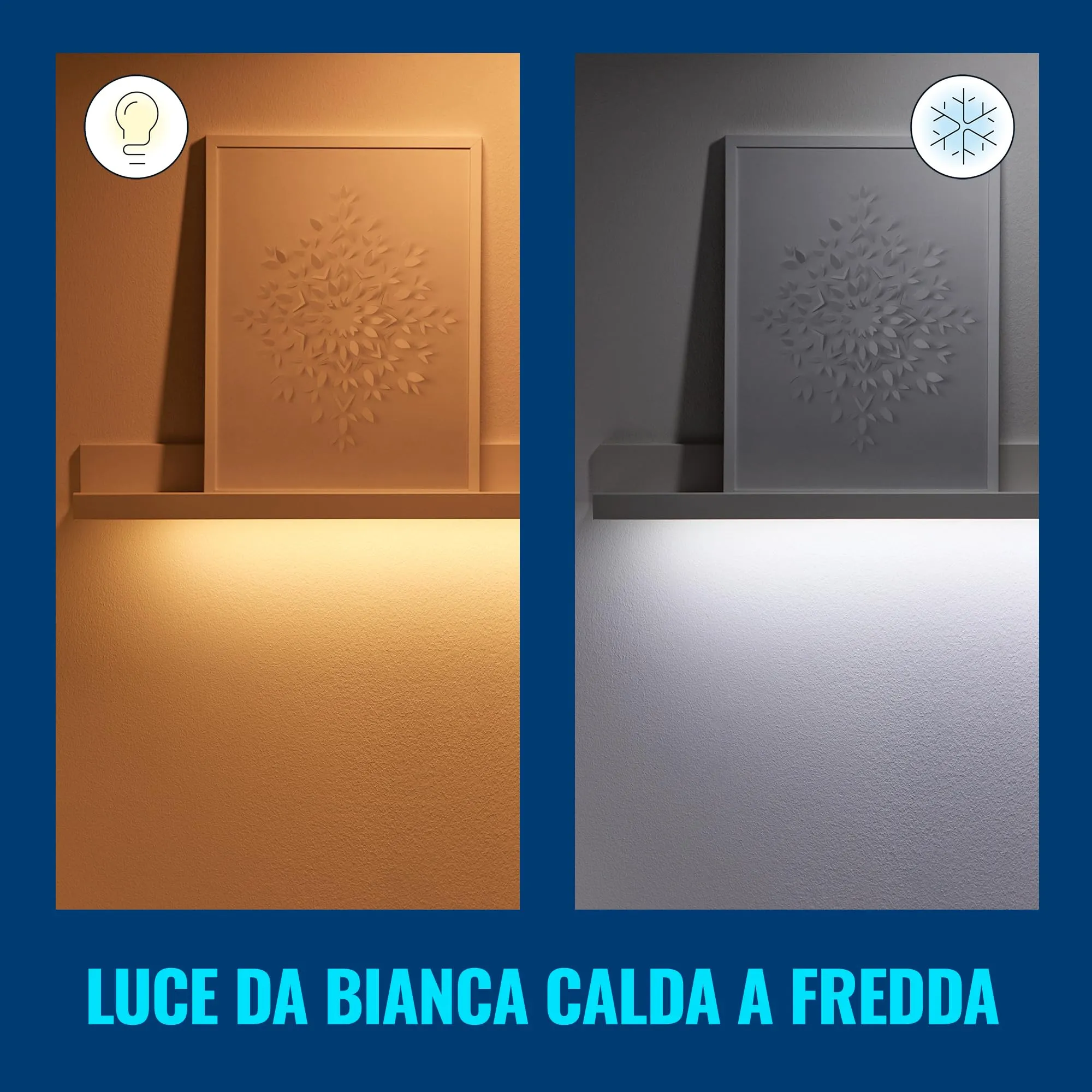 WiZ Striscia LED WiFi Estensione, Luce Bianca o Colorata Dimmerabile, 1m, 20W, Tecnologia SpaceSense, Controllo Vocale - immagine 10