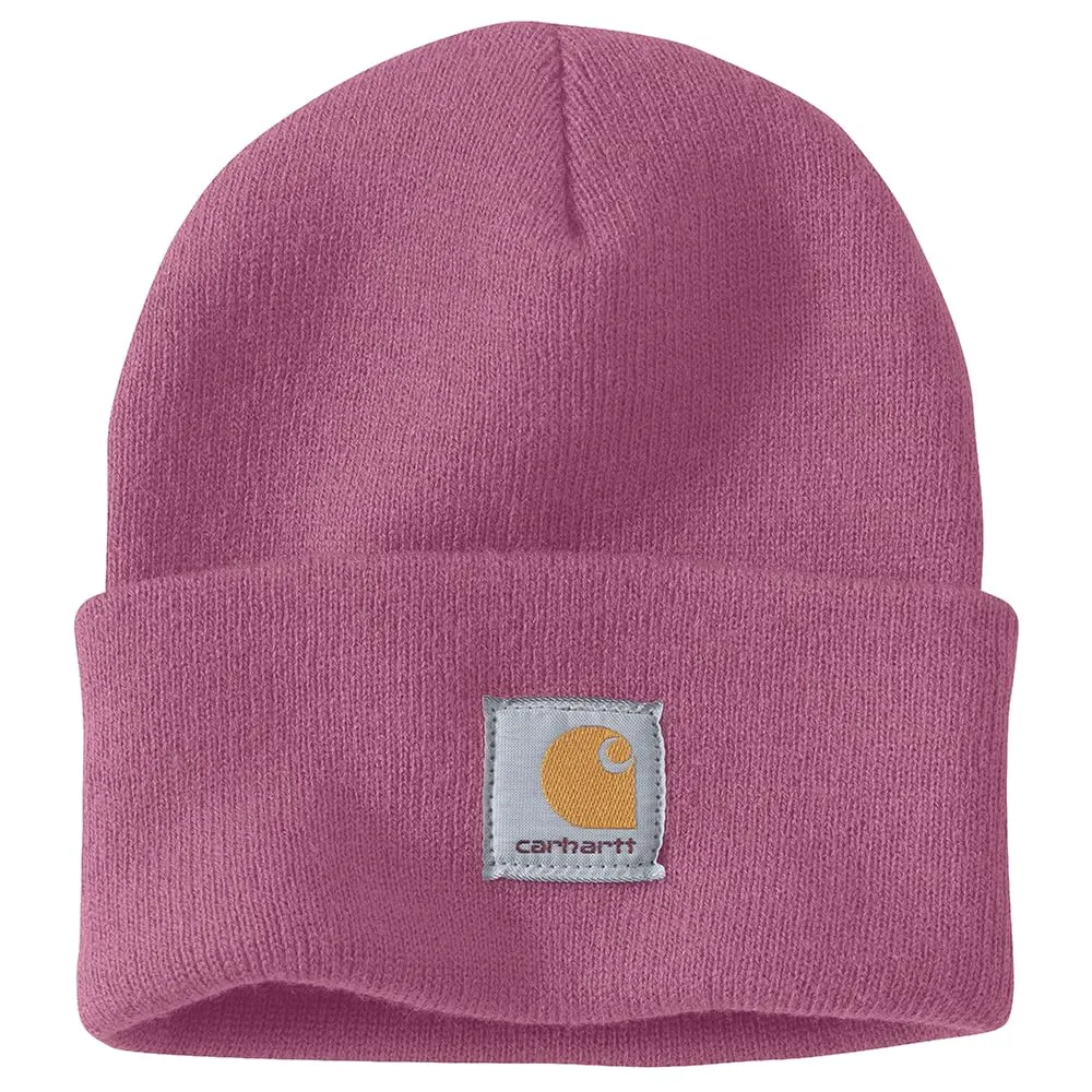 Carhartt Berretto da uomo con polsini, Rosa Bosco, Taglia unica - immagine 1
