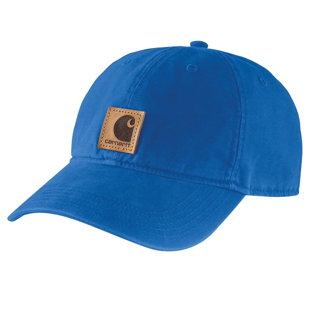 Carhartt Cappellino in Tela di Cotone, Blu Faro, Taglia Unica - immagine 1