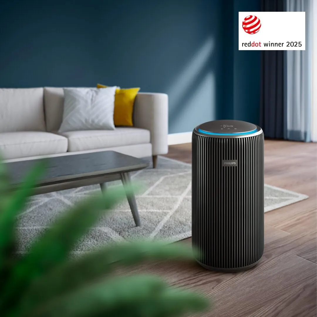 Philips Purificatore d'aria Serie 4200 AC4221/11, Filtro HEPA, 156m², CADR 600m³/h, Nero - immagine 2