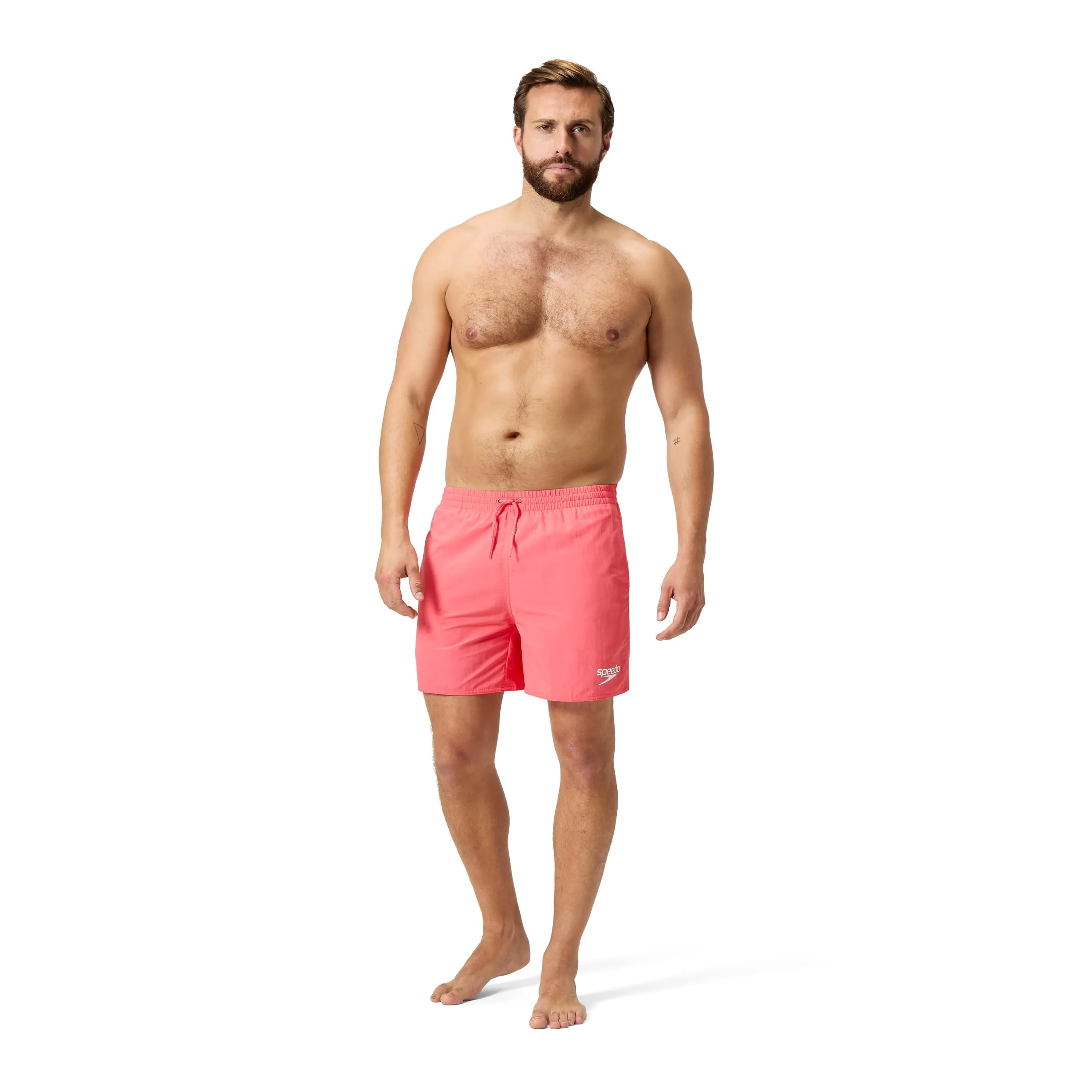 Speedo Men's 16" Watershort Swimming Trunks, Coral Sands, L - immagine 2