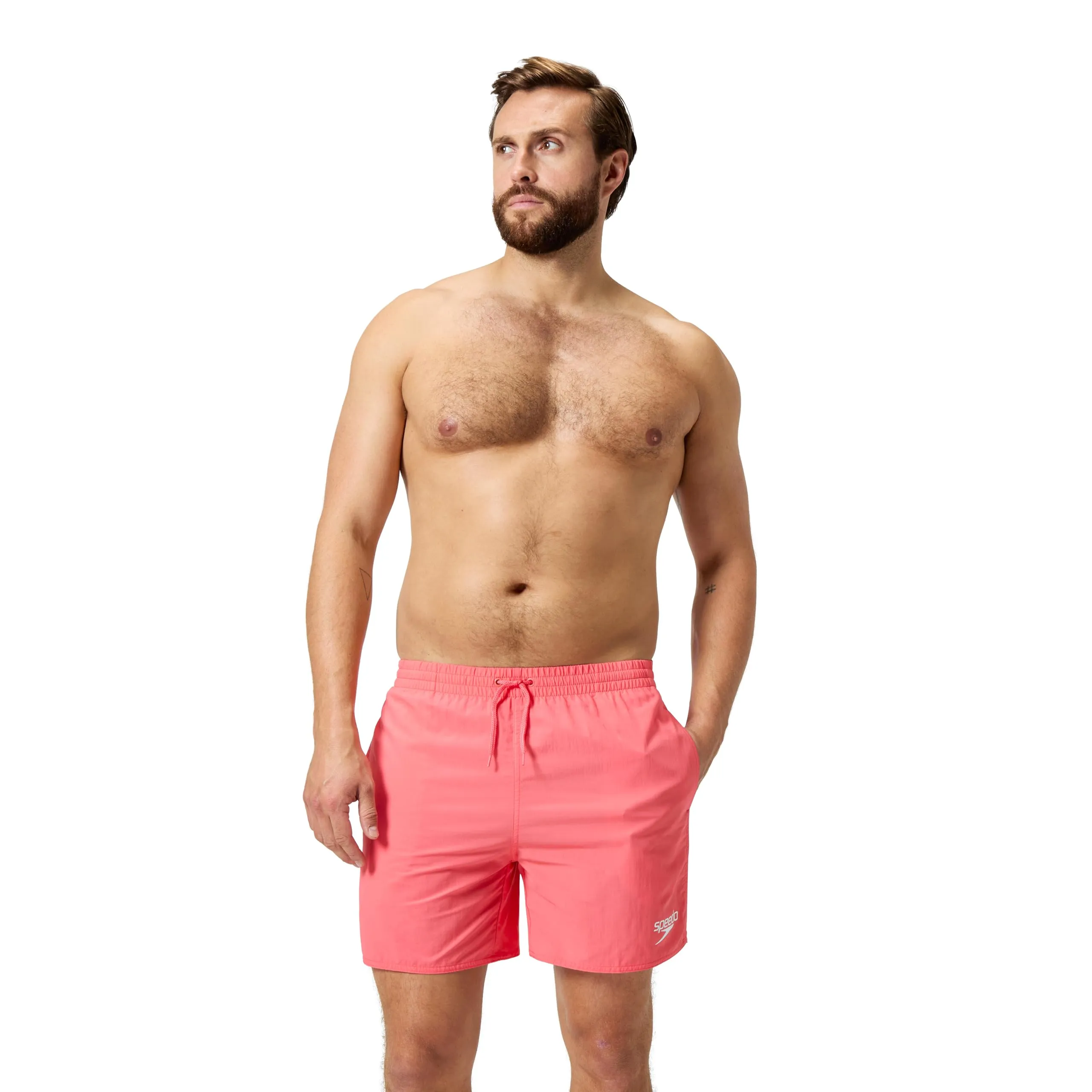 Speedo Men's 16" Watershort Swimming Trunks, Coral Sands, L - immagine 6