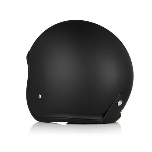 ORIGINE Casco Moto Jet per Scooter con Visiera ECE 22-06, Solid Matt Black, XL - immagine 3