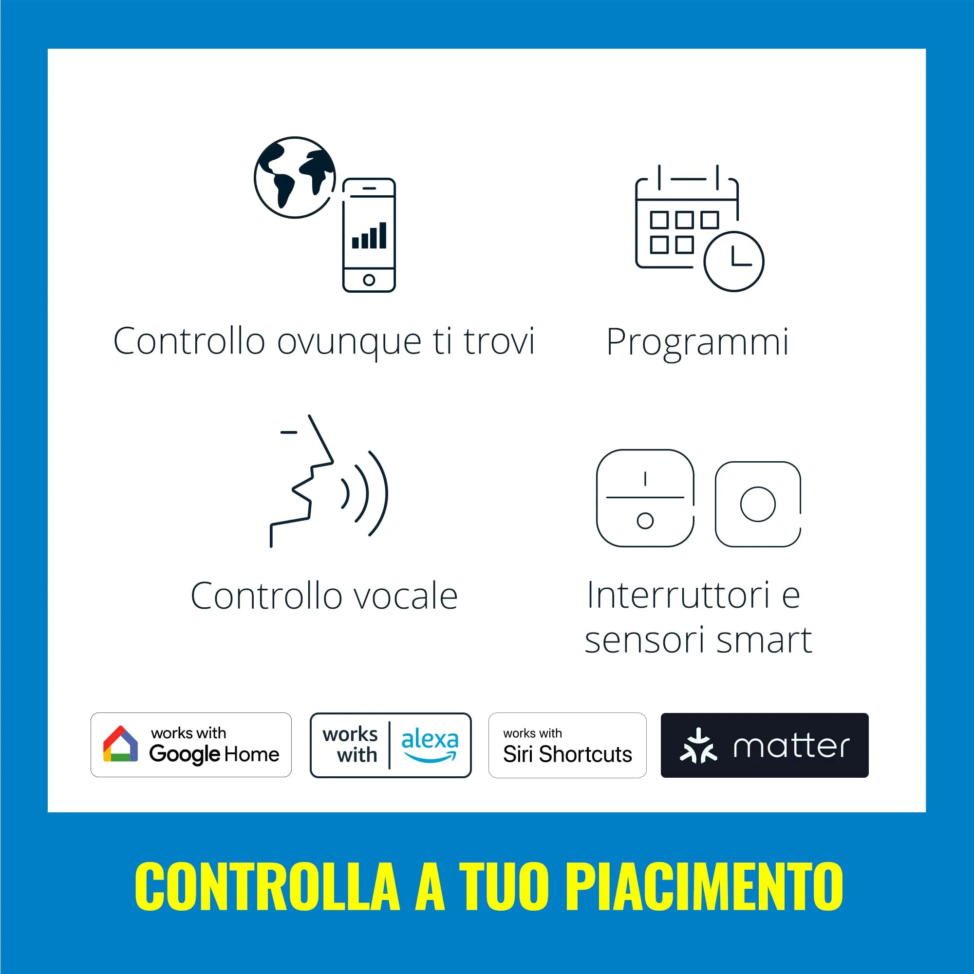 WiZ Striscia LED WiFi, 4m, 11W, Bianca e Colorata Dimmerabile, Tecnologia SpaceSense - immagine 9