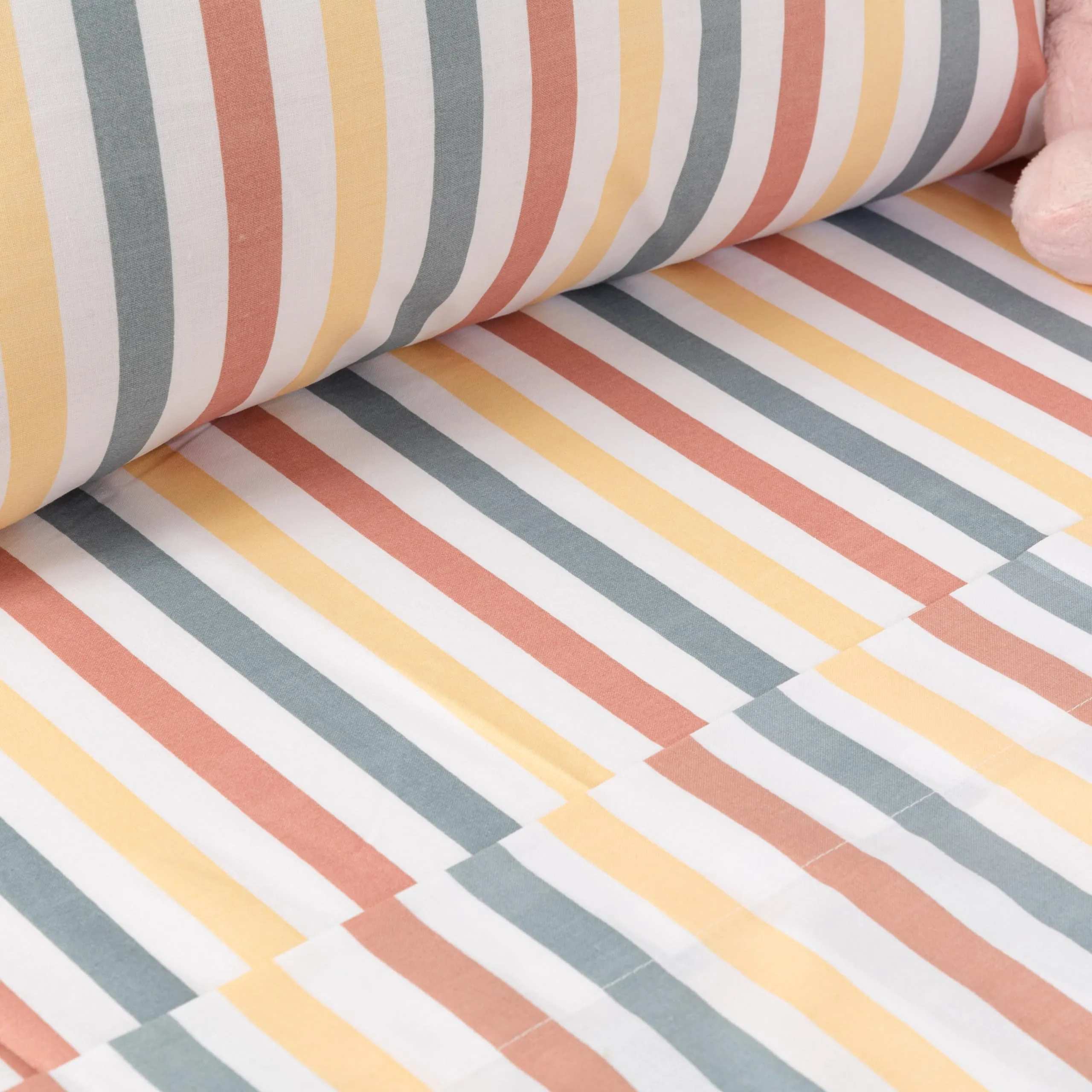 TRAMAS+ Set Lenzuola per Culla e Miniculla 100% Cotone, 3 Pezzi, 50x80cm, Laia - immagine 2